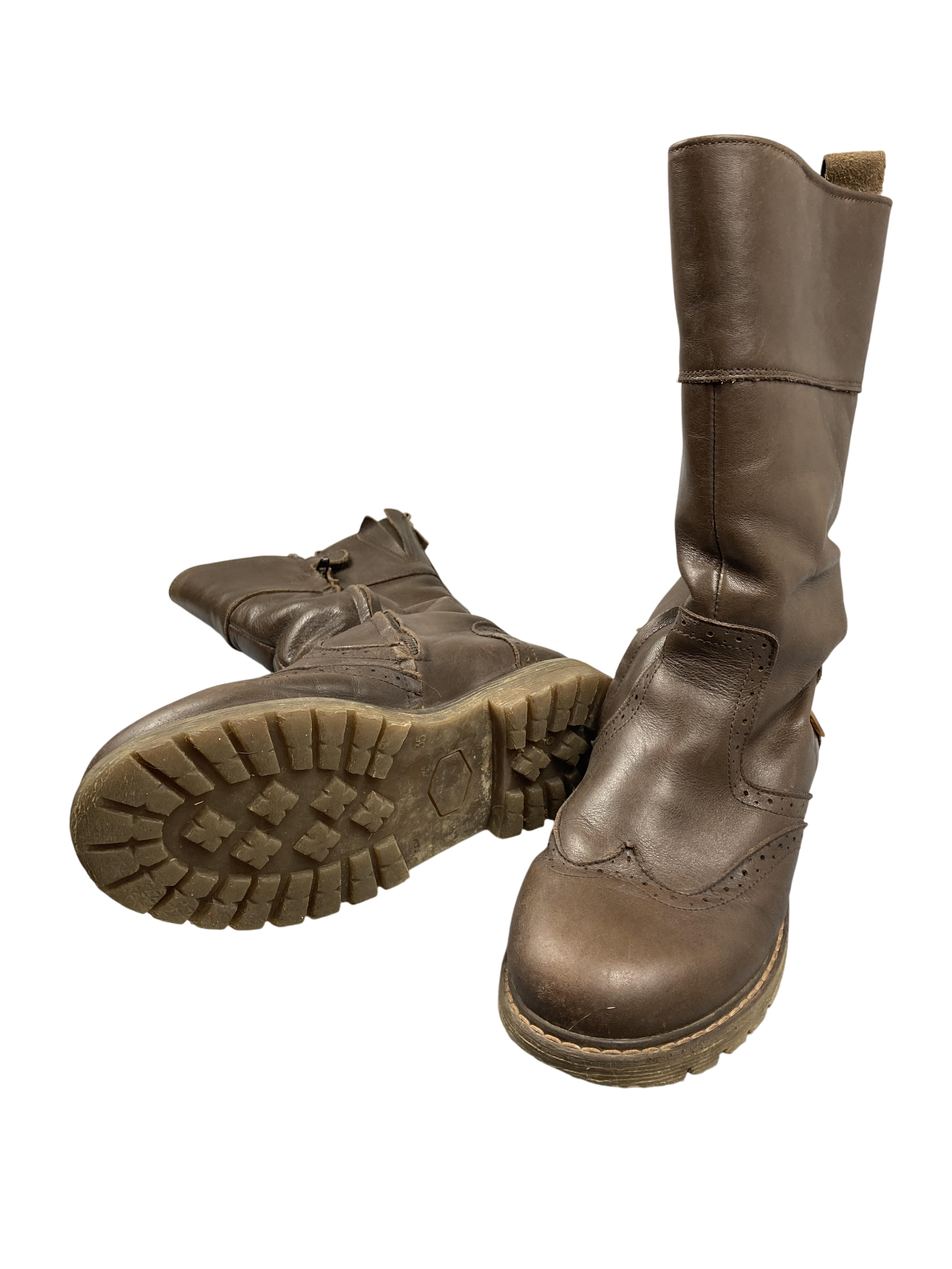 Stiefel Schuhe Stiefel Tex 35 Unbekannt  Rear Image Second Hand