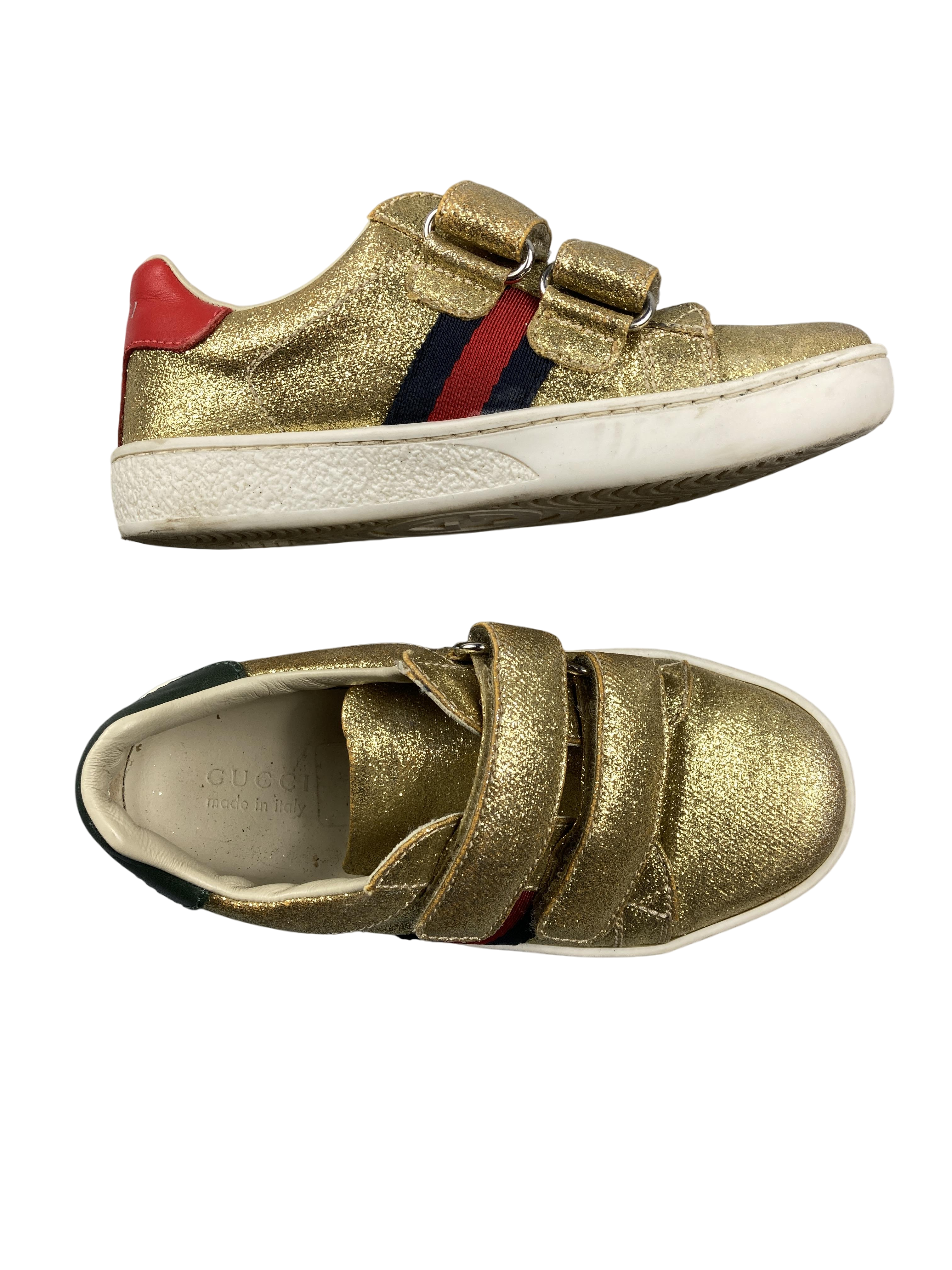 Klettschuhe Halbschuhe Schuhe Schuhe Gucci  Front Image Second Hand