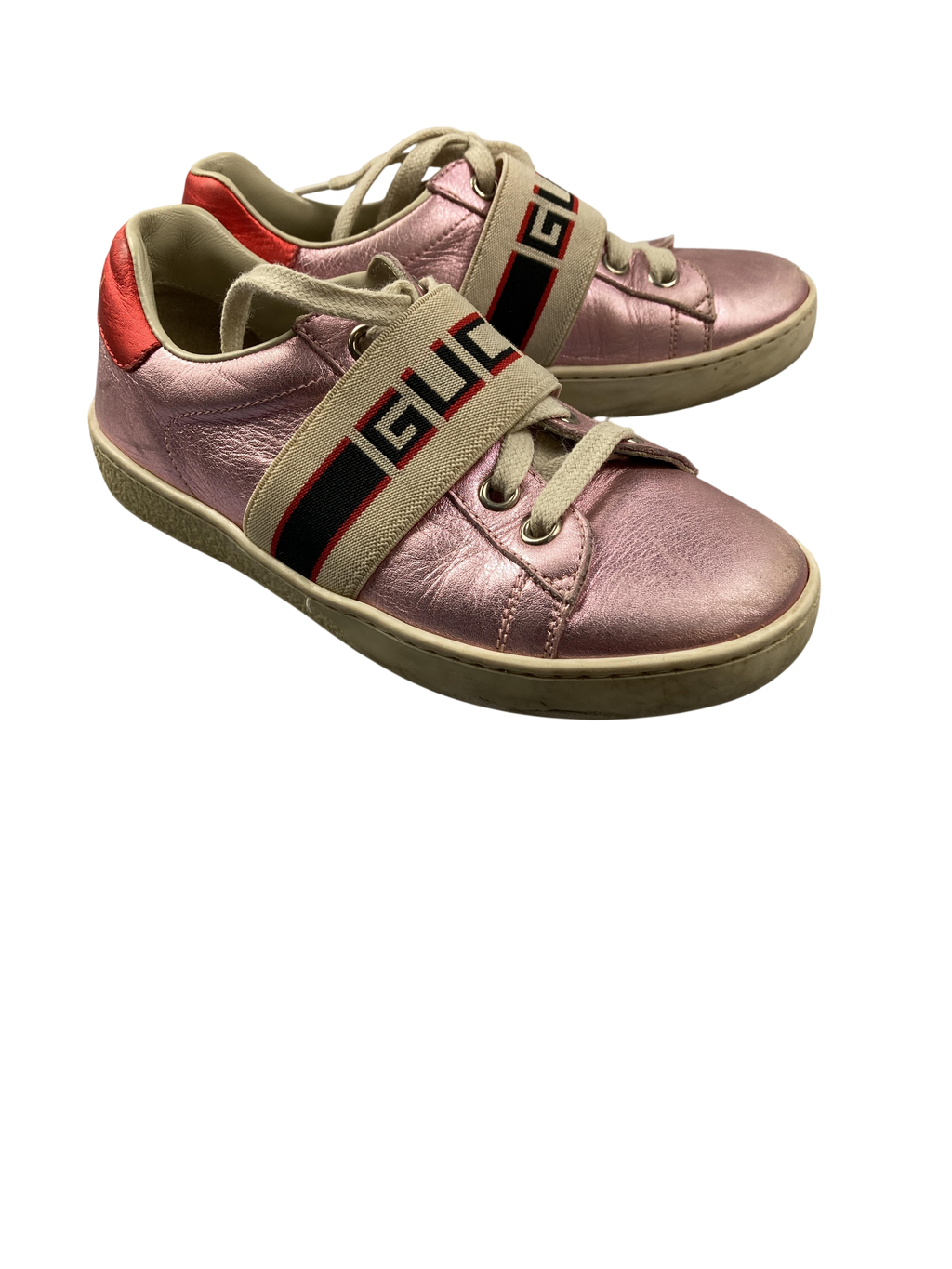 Schnürschuhe Halbschuhe Schuhe Halbschuhe Gucci  Rear Image Second Hand