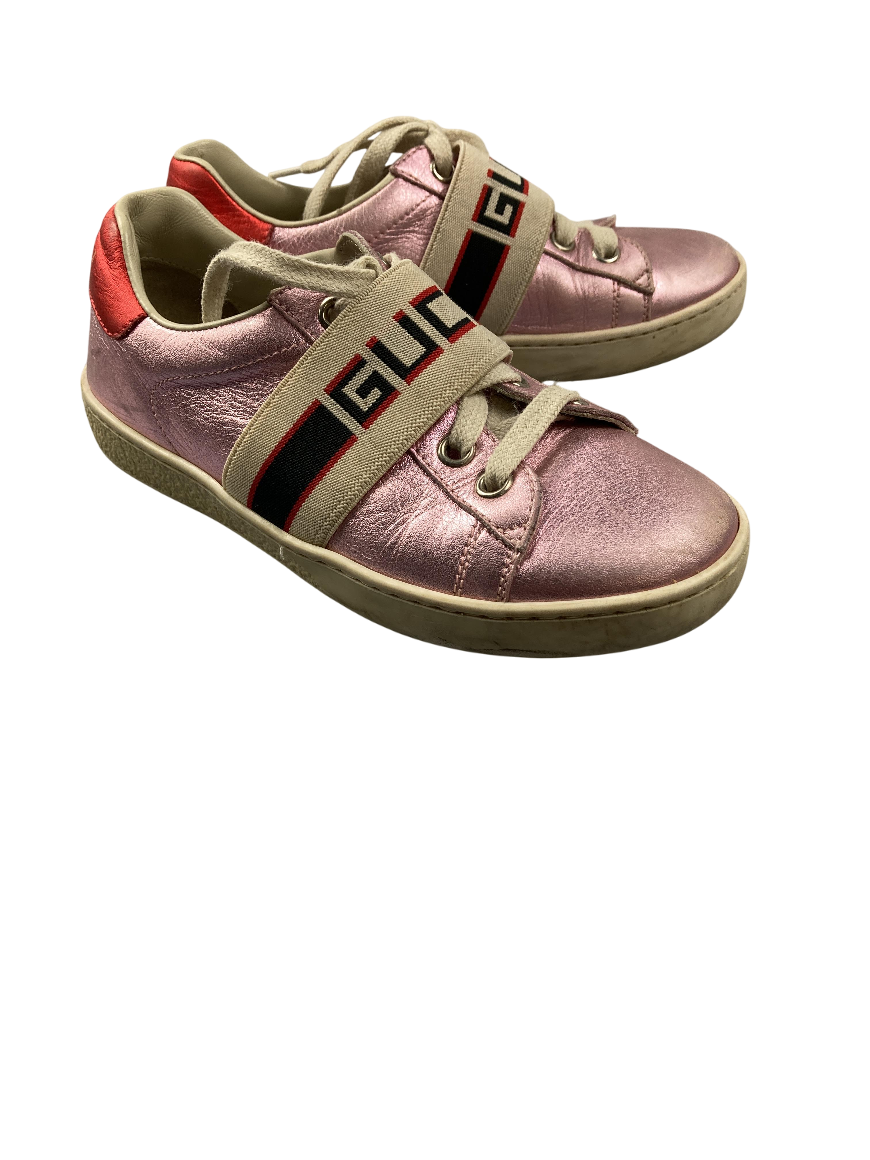 Schnürschuhe Halbschuhe Schuhe Halbschuhe Gucci  Rear Image Second Hand