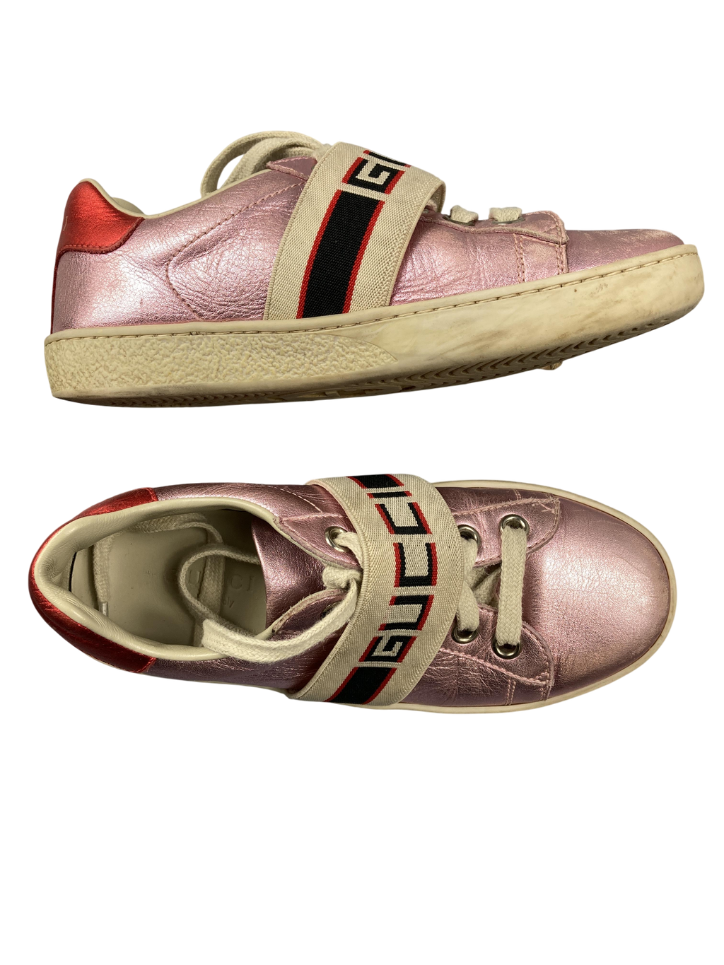 Schnürschuhe Halbschuhe Schuhe Halbschuhe Gucci  Front Image Second Hand