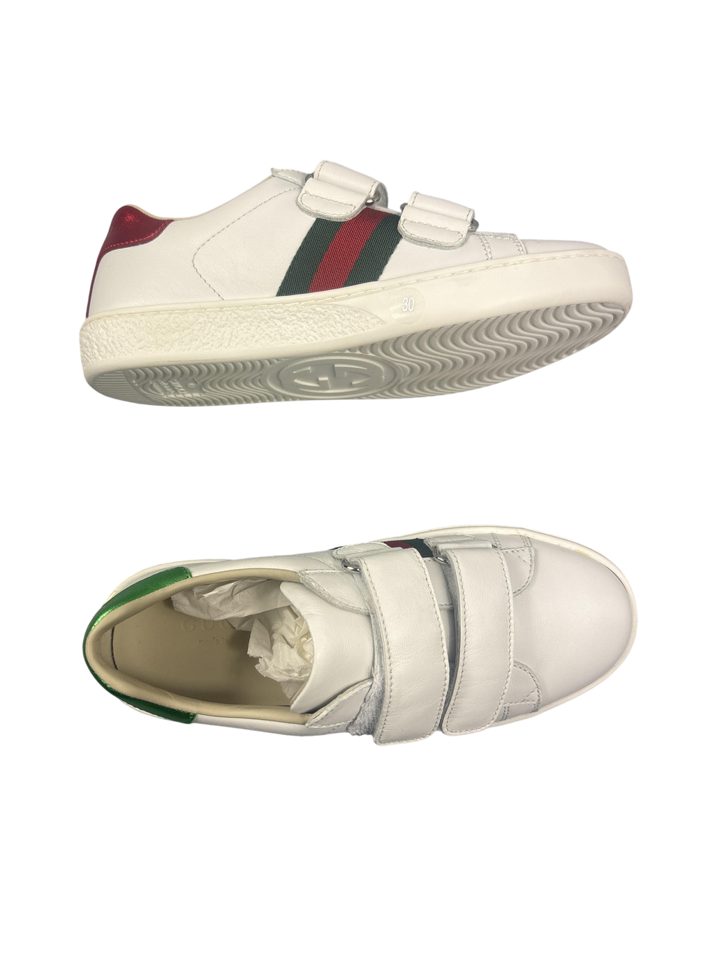 Klettschuhe Halbschuhe Schuhe Klettschuhe Gucci  Front Image Second Hand