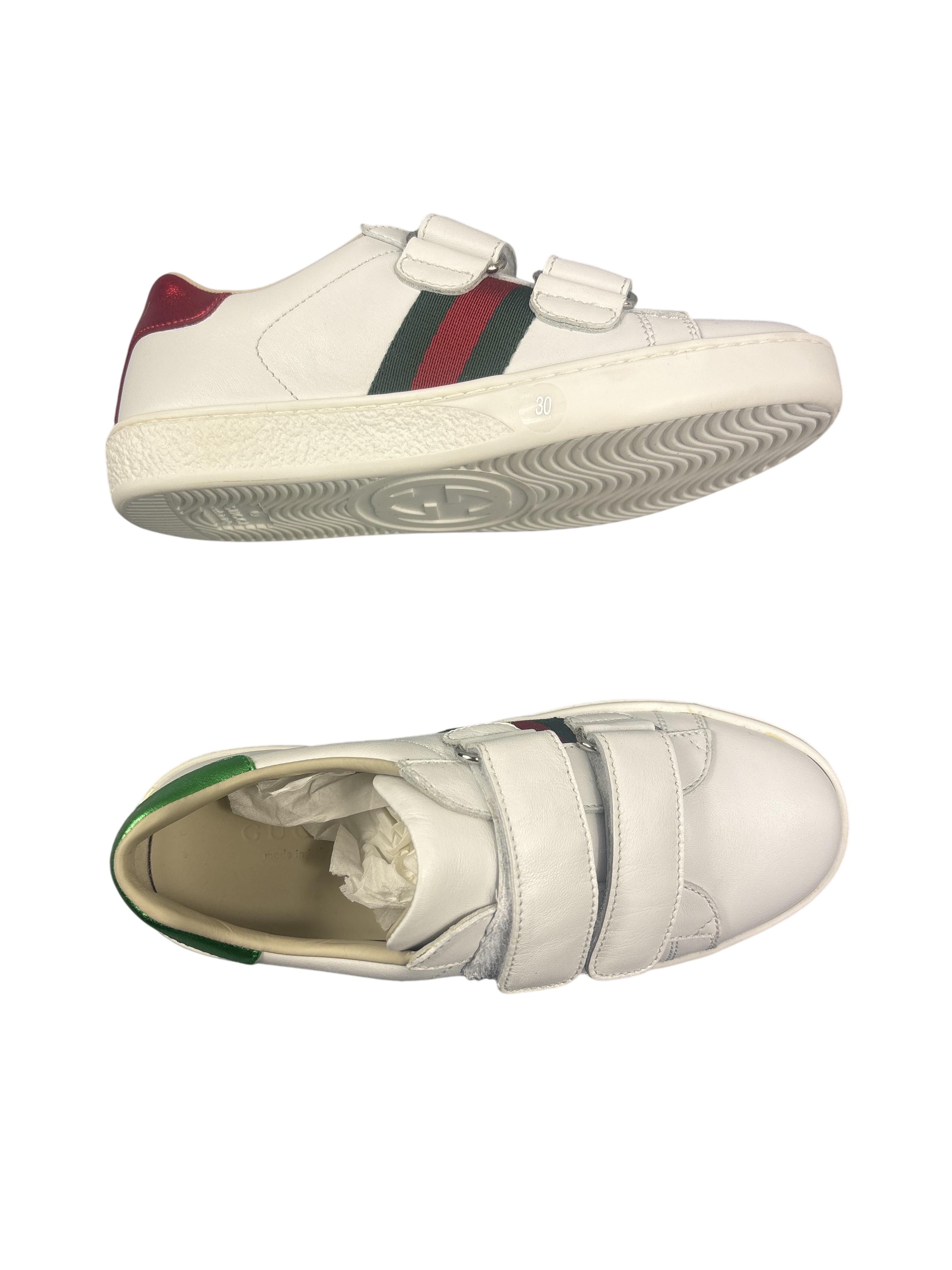 Klettschuhe Halbschuhe Schuhe Klettschuhe Gucci  Front Image Second Hand