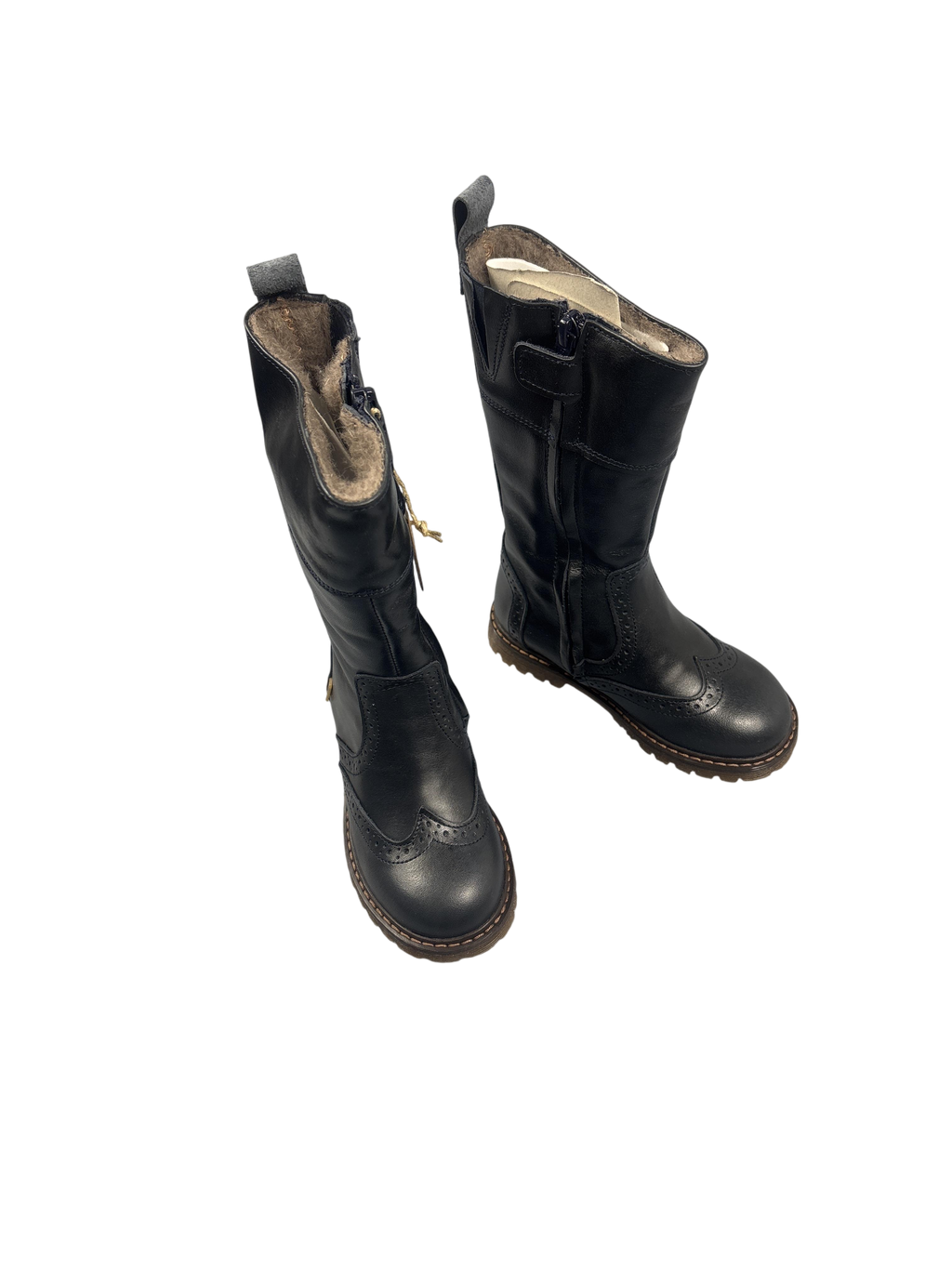 Stiefel Schuhe Lederstiefel Bisgaard Rear Image Second Hand