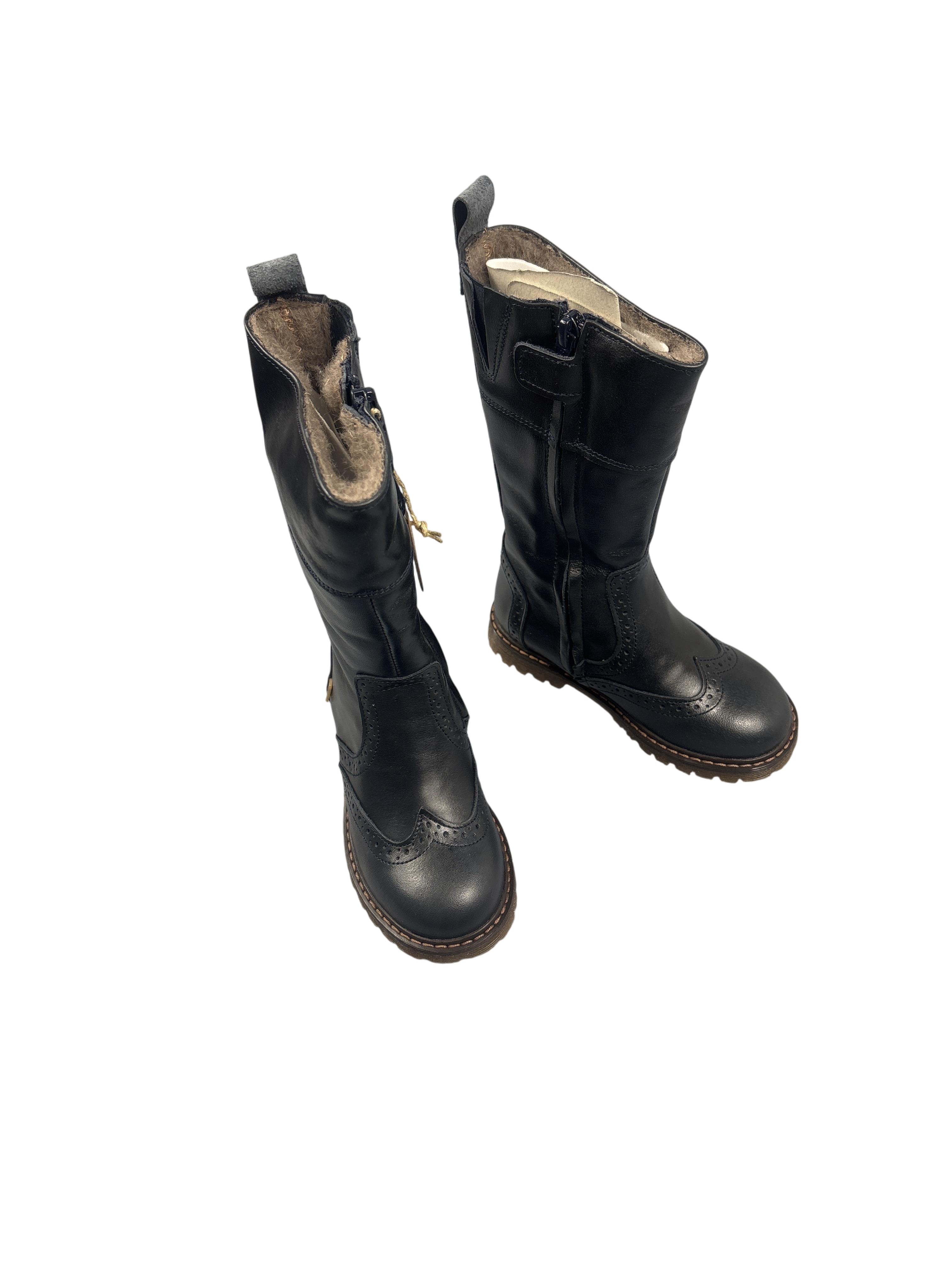Stiefel Schuhe Lederstiefel Bisgaard Rear Image Second Hand