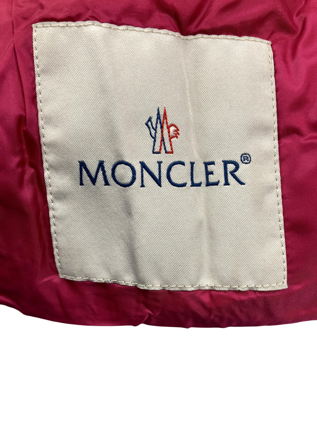 Westen Jacken & Westen Kleidung Daunenweste Moncler  Label Image Second Hand