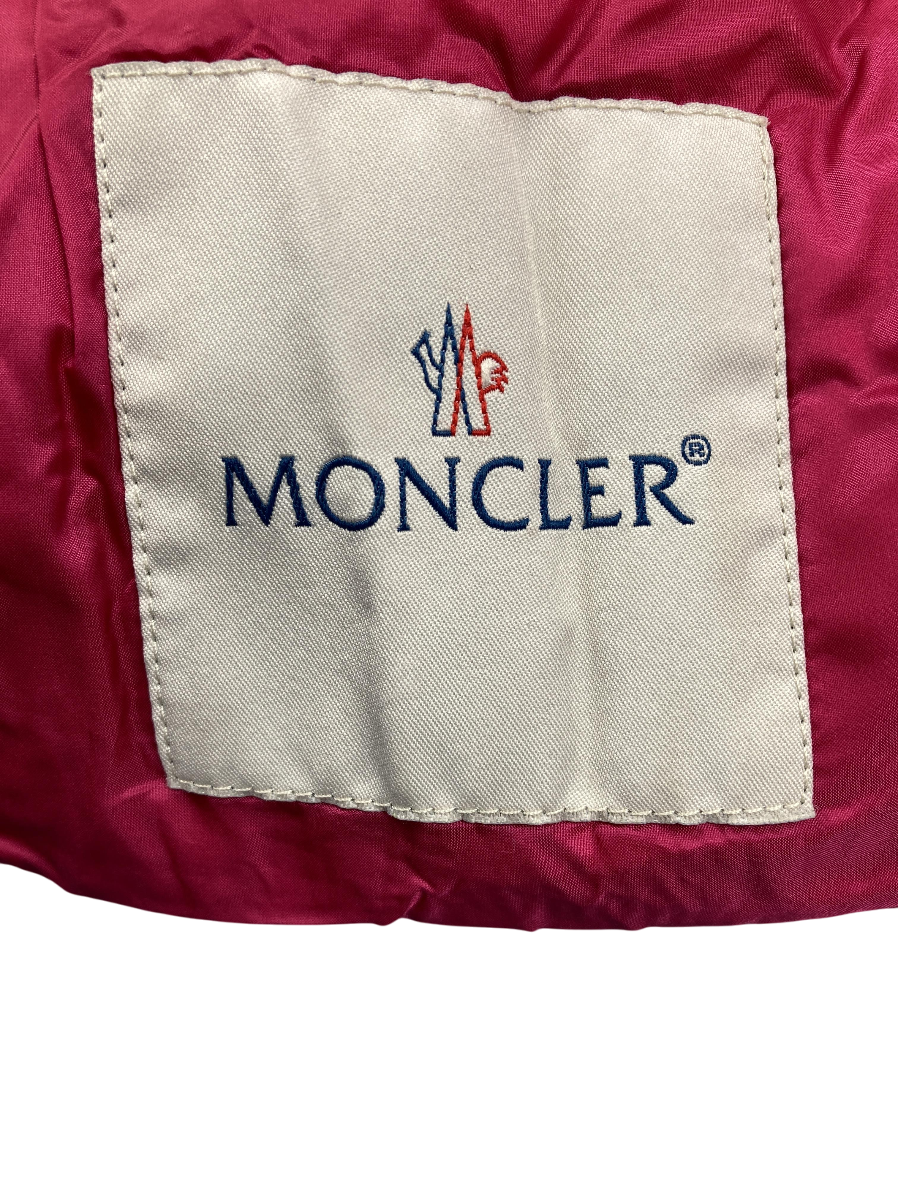 Westen Jacken & Westen Kleidung Daunenweste Moncler  Label Image Second Hand