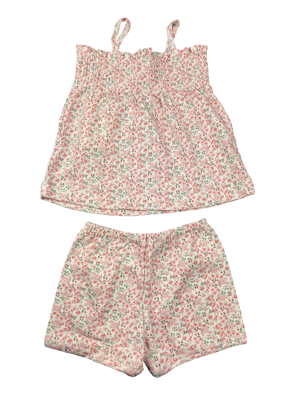 Schlafanzüge zweiteilig Schlafanzüge Kleidung Pyjama Petit Bateau Rear Image Second Hand