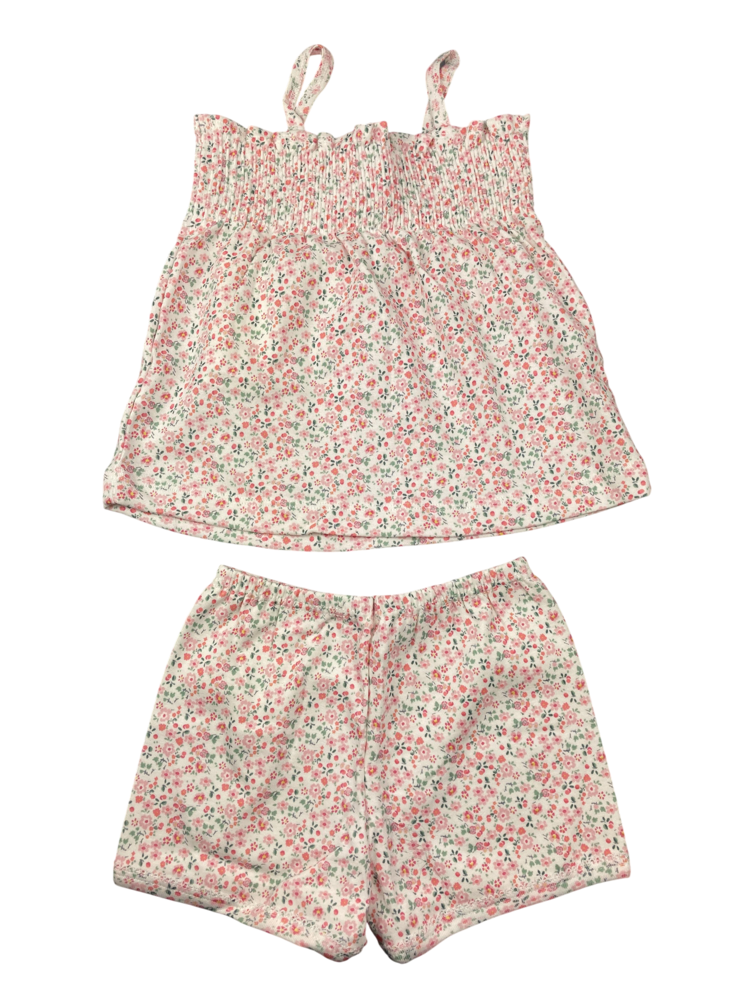 Schlafanzüge zweiteilig Schlafanzüge Kleidung Pyjama Petit Bateau Rear Image Second Hand