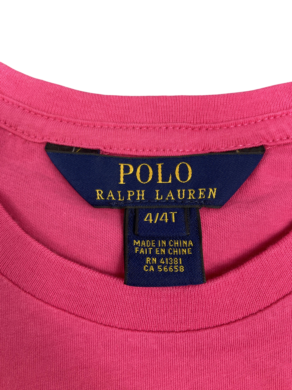 T-Shirts T-Shirts & Tops Kleidung T-Shirt Ralph Lauren Label Image Second Hand