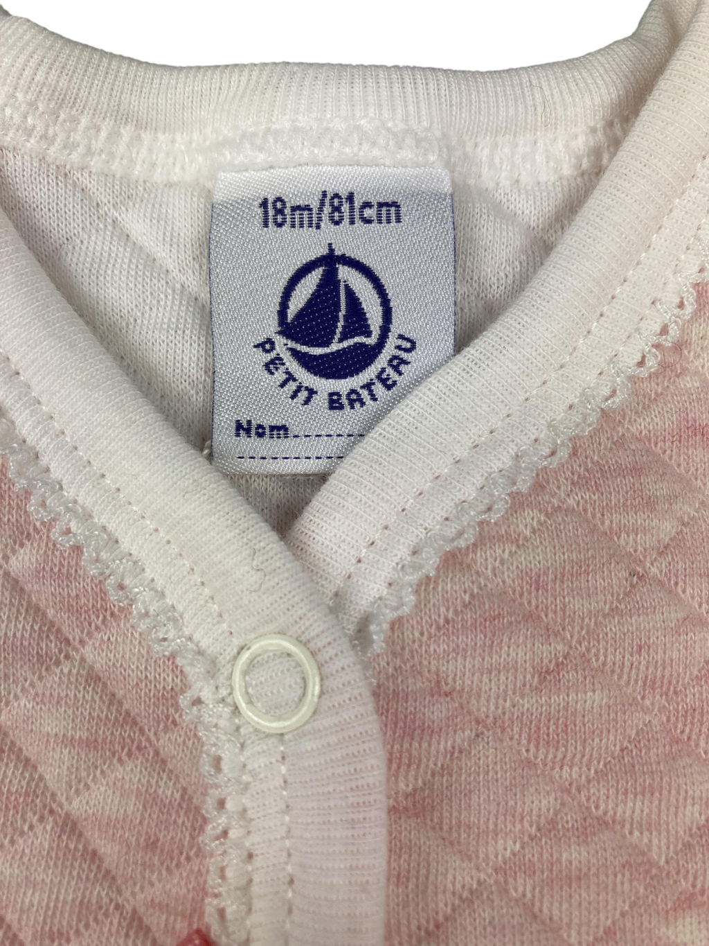 Strampler Strampler Kleidung Strampler Petit Bateau Label Image Second Hand