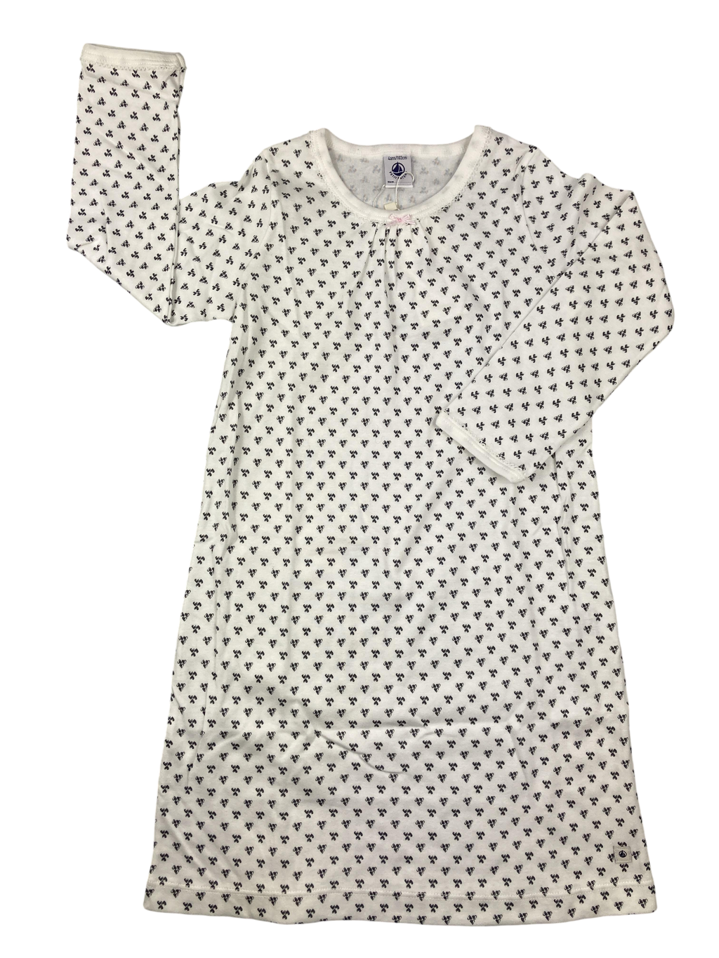 Nachthemden Schlafanzüge Kleidung Nachthemd Petit Bateau Front Image Second Hand