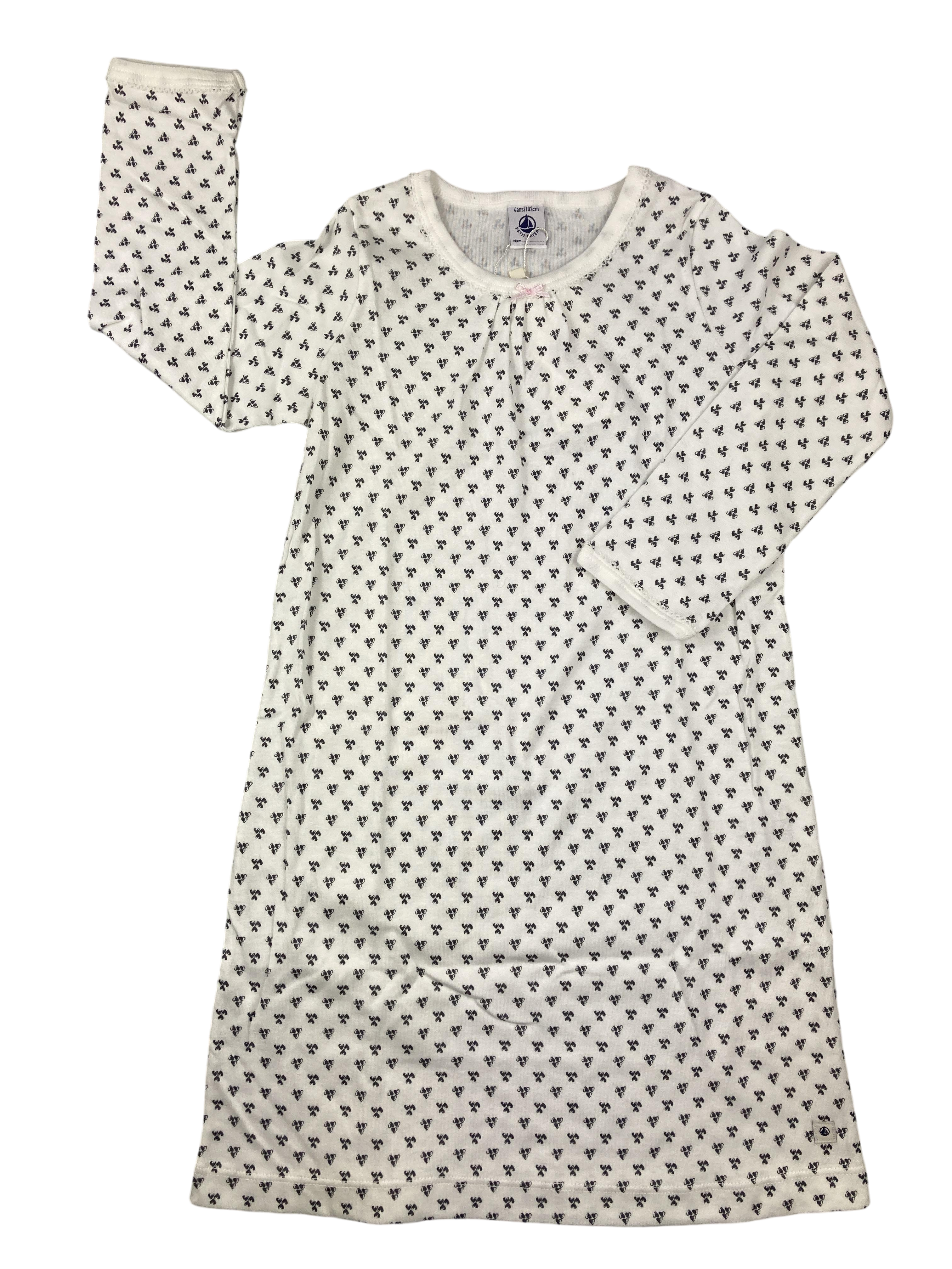 Nachthemden Schlafanzüge Kleidung Nachthemd Petit Bateau Front Image Second Hand