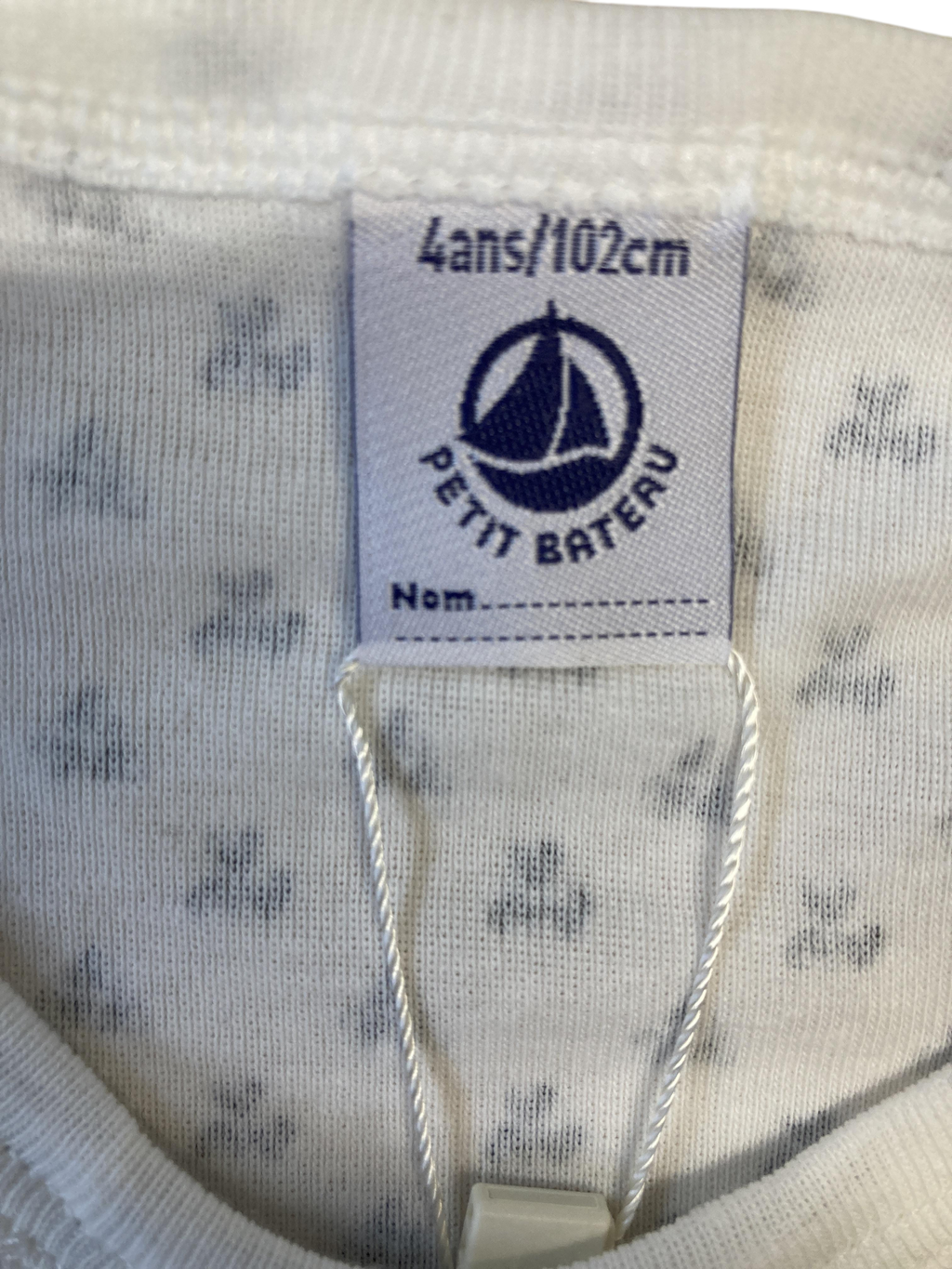 Nachthemden Schlafanzüge Kleidung Nachthemd Petit Bateau Label Image Second Hand