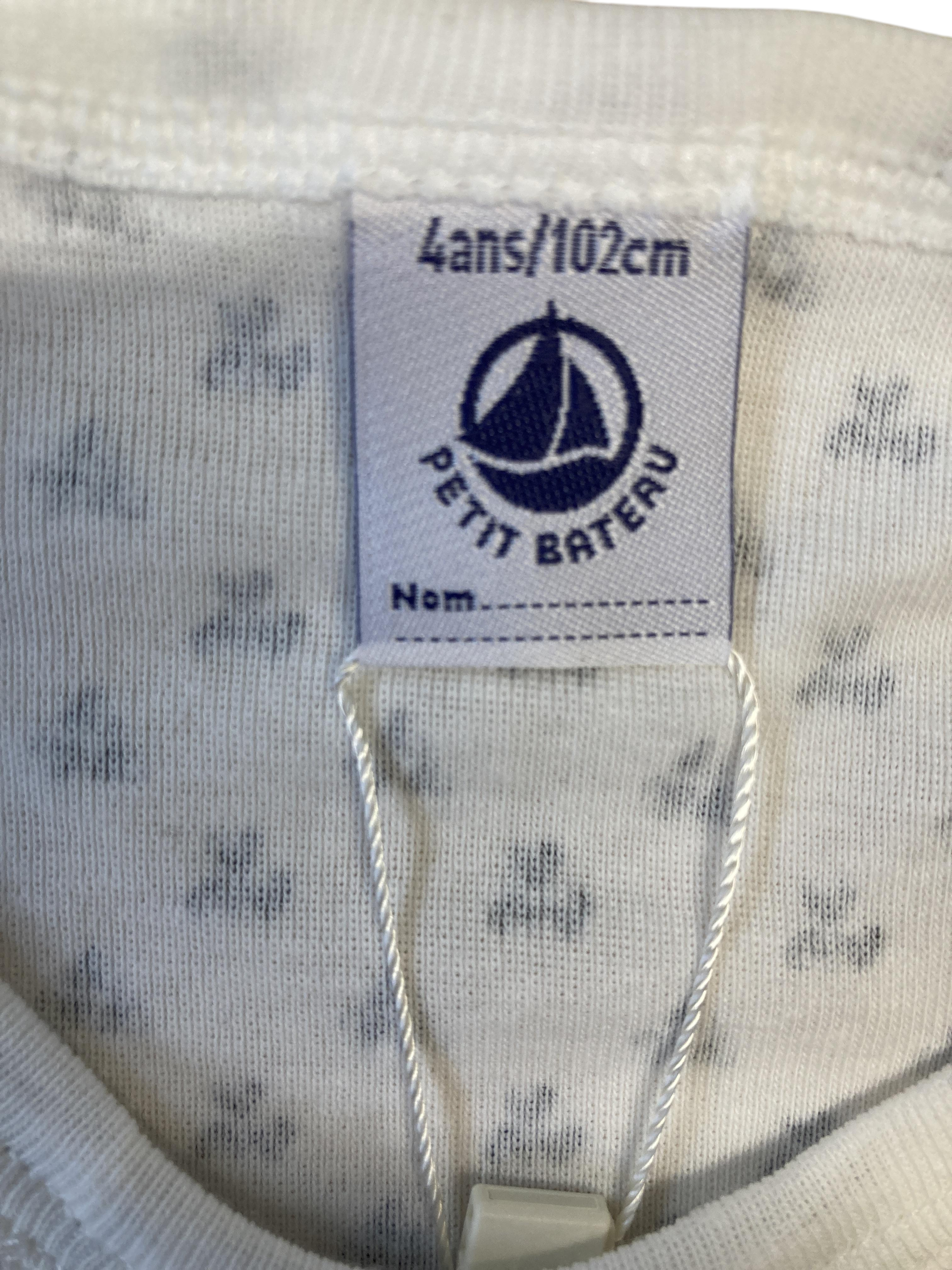 Nachthemden Schlafanzüge Kleidung Nachthemd Petit Bateau Label Image Second Hand