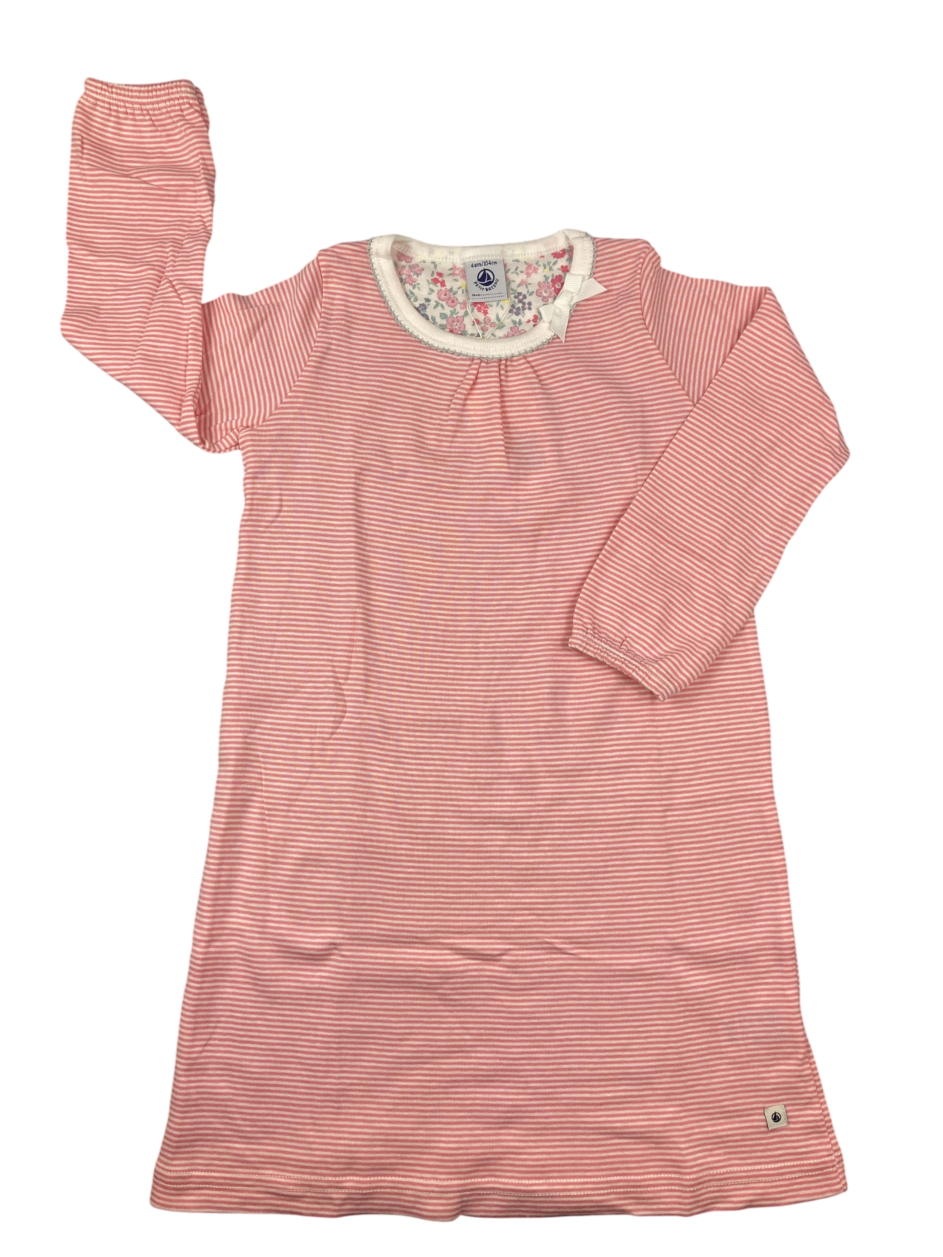 Nachthemden Schlafanzüge Kleidung Nachthemd Petit Bateau Front Image Second Hand
