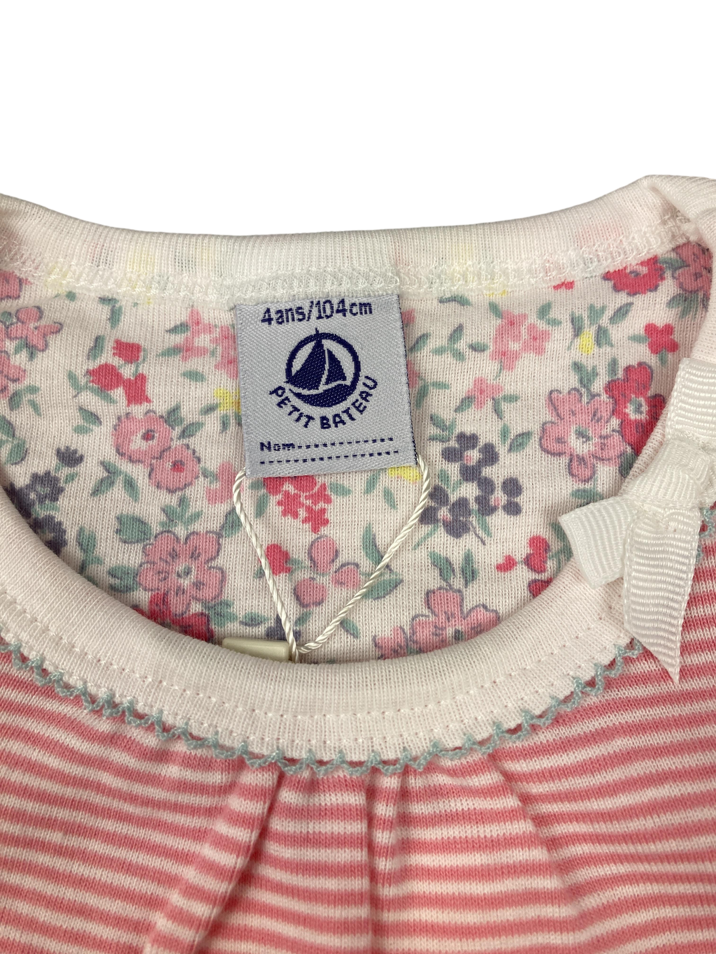 Nachthemden Schlafanzüge Kleidung Nachthemd Petit Bateau Label Image Second Hand