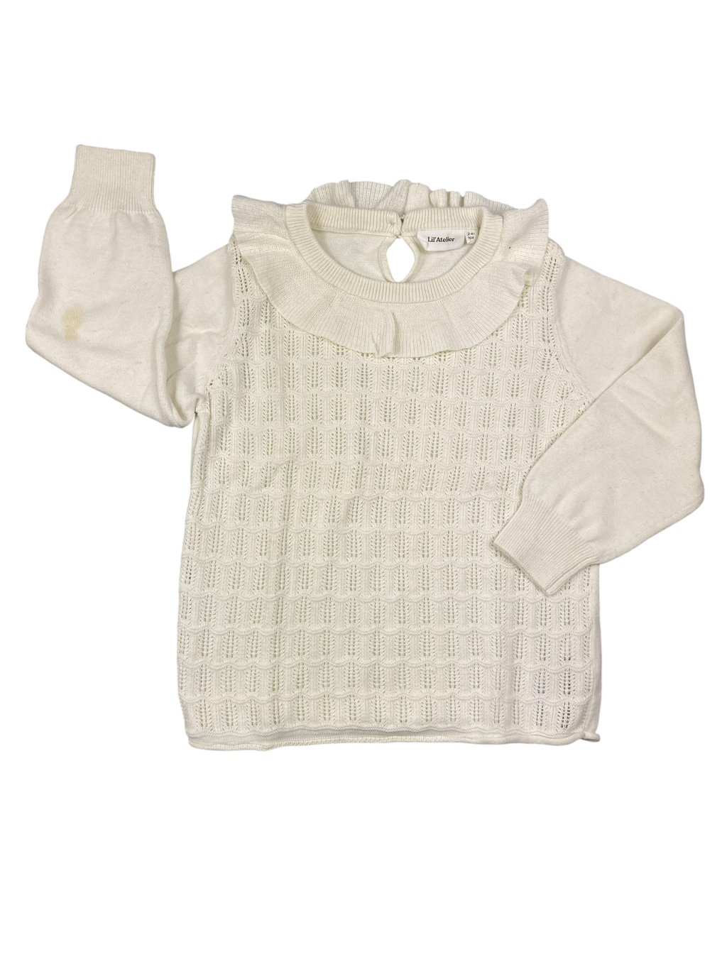 Strickpullover Strickpullover & Strickjacken Kleidung Strickpullover Lil‘atelier  Front Image Second Hand