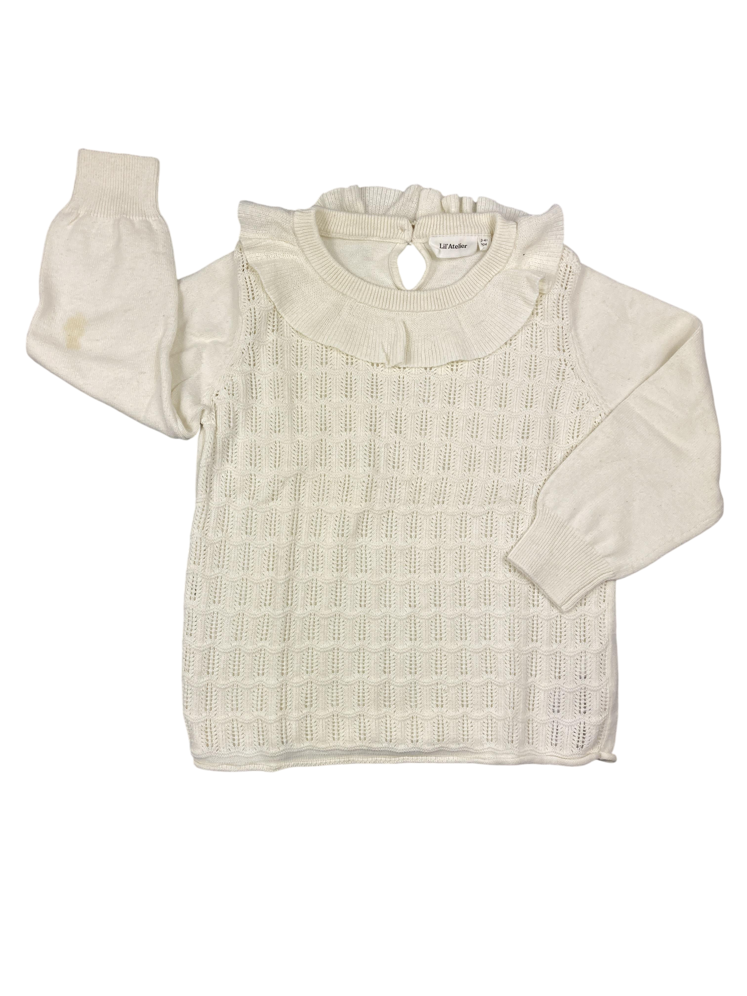 Strickpullover Strickpullover & Strickjacken Kleidung Strickpullover Lil‘atelier  Front Image Second Hand