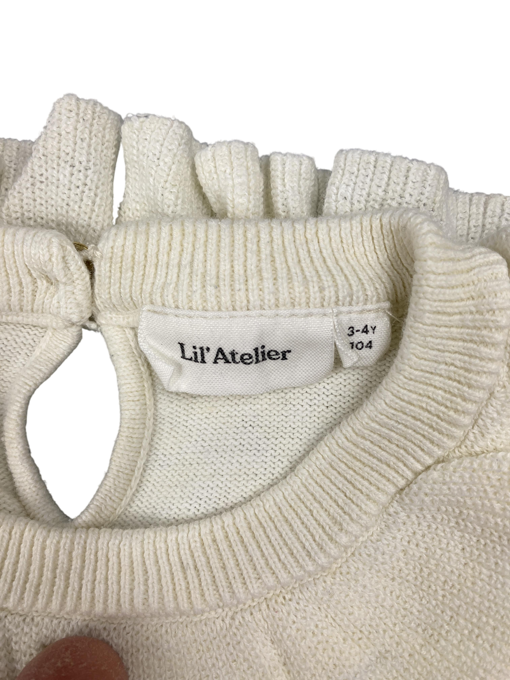 Strickpullover Strickpullover & Strickjacken Kleidung Strickpullover Lil‘atelier  Label Image Second Hand
