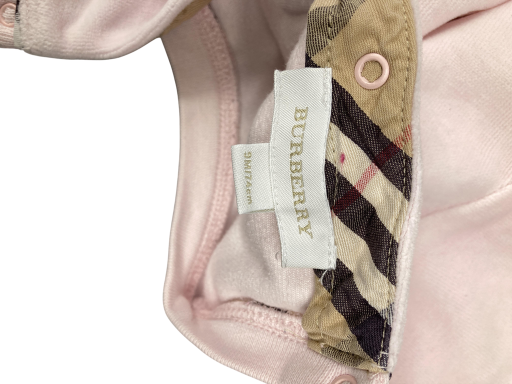 Strampler Strampler Kleidung Strampler Burberry Label Image Second Hand