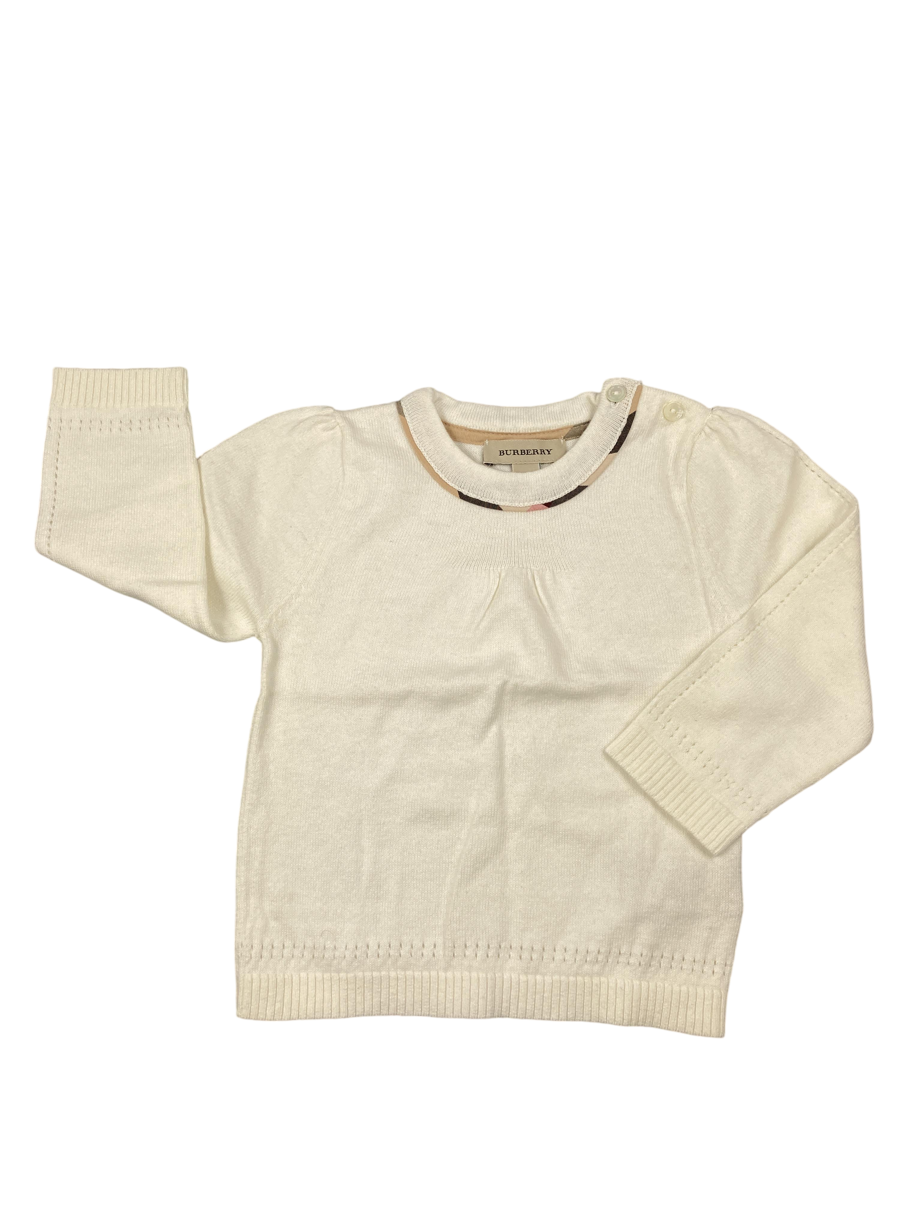 Sweatshirts Sweatshirts & Hoodies Kleidung Pullover Burberry Front Image Second Hand