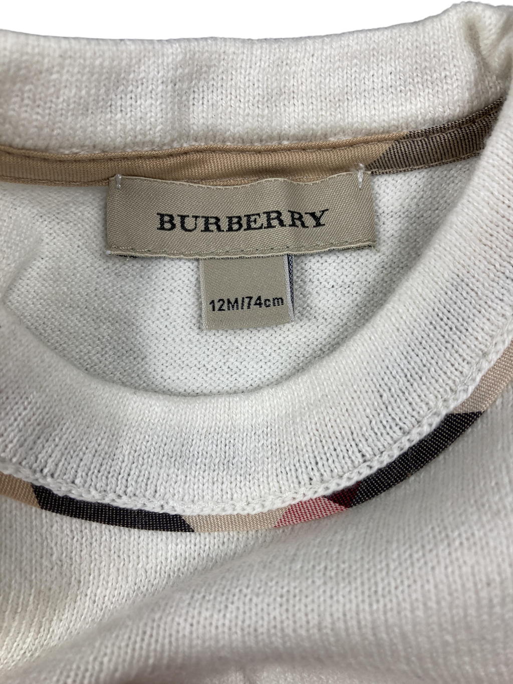 Sweatshirts Sweatshirts & Hoodies Kleidung Pullover Burberry Label Image Second Hand