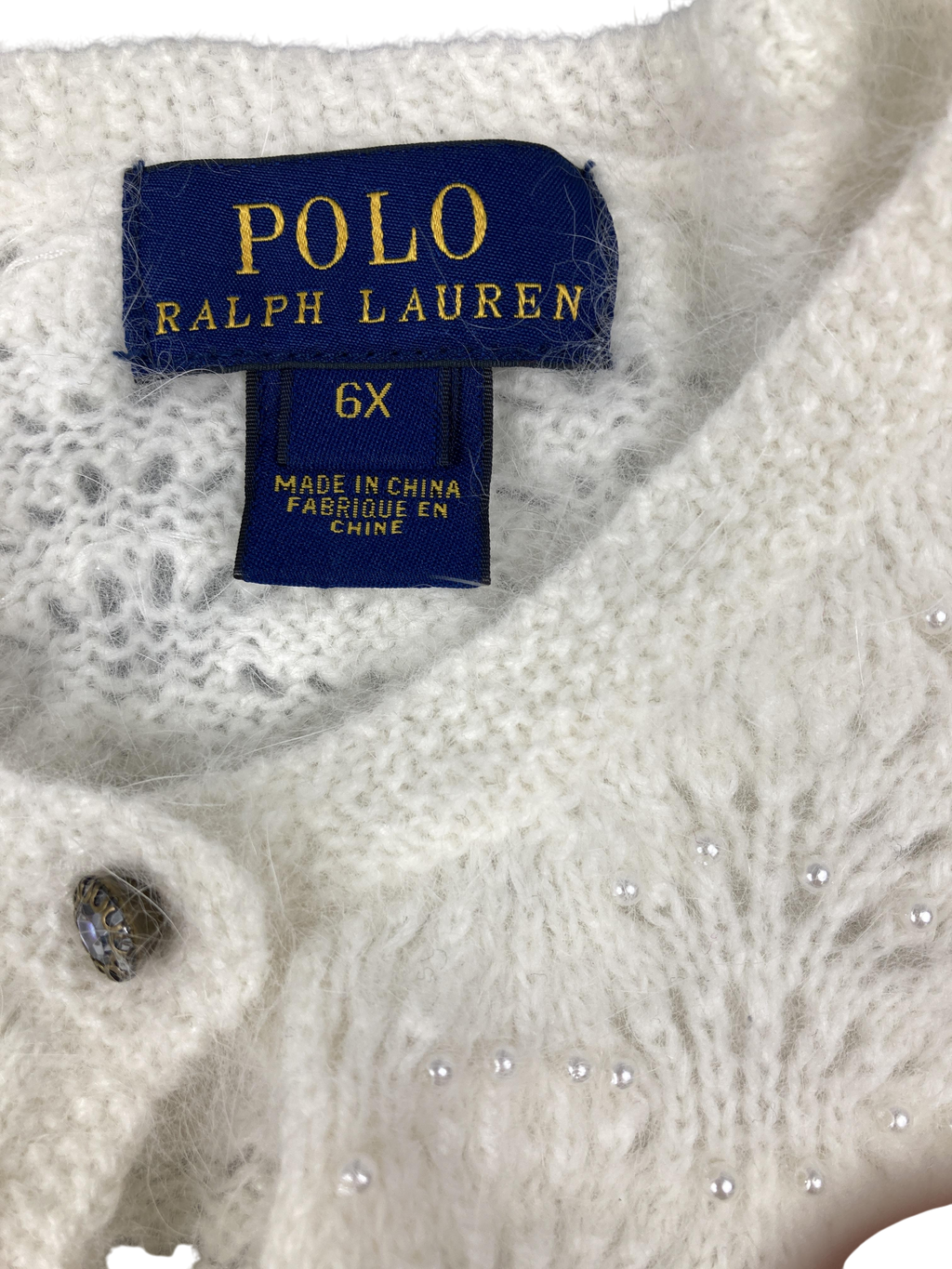 Strickpullover Strickpullover & Strickjacken Kleidung Strickjacke Ralph Lauren Label Image Second Hand