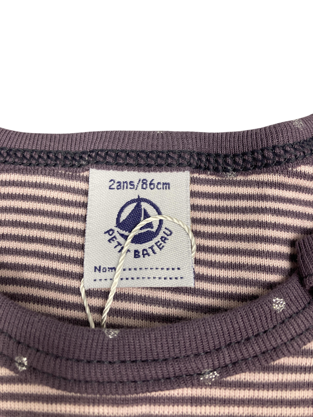 Schlafanzüge zweiteilig Schlafanzüge Kleidung Pyjama Petit Bateau Label Image Second Hand
