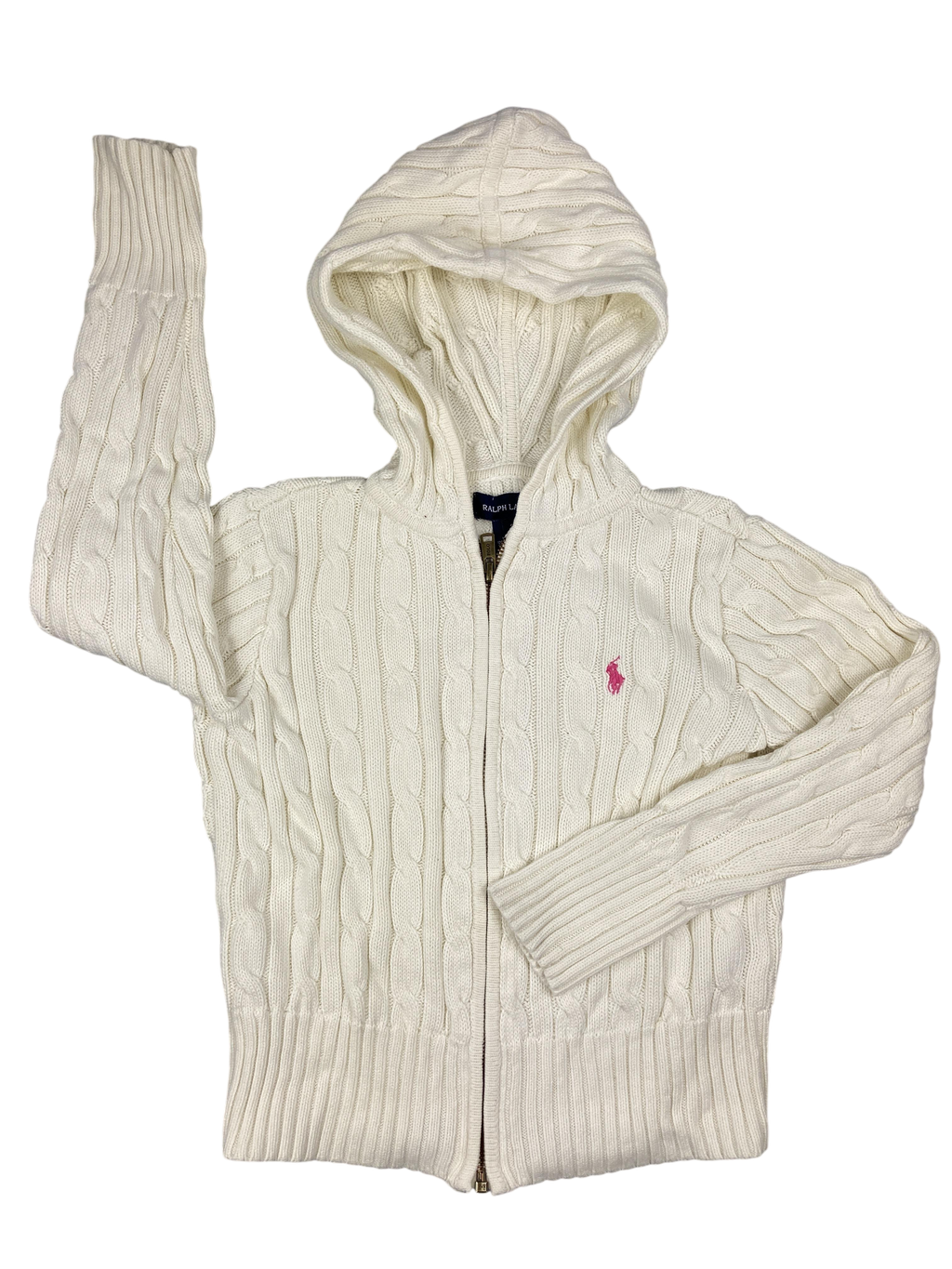 Strickjacken Strickpullover & Strickjacken Kleidung Strickjacke Ralph Lauren Front Image Second Hand