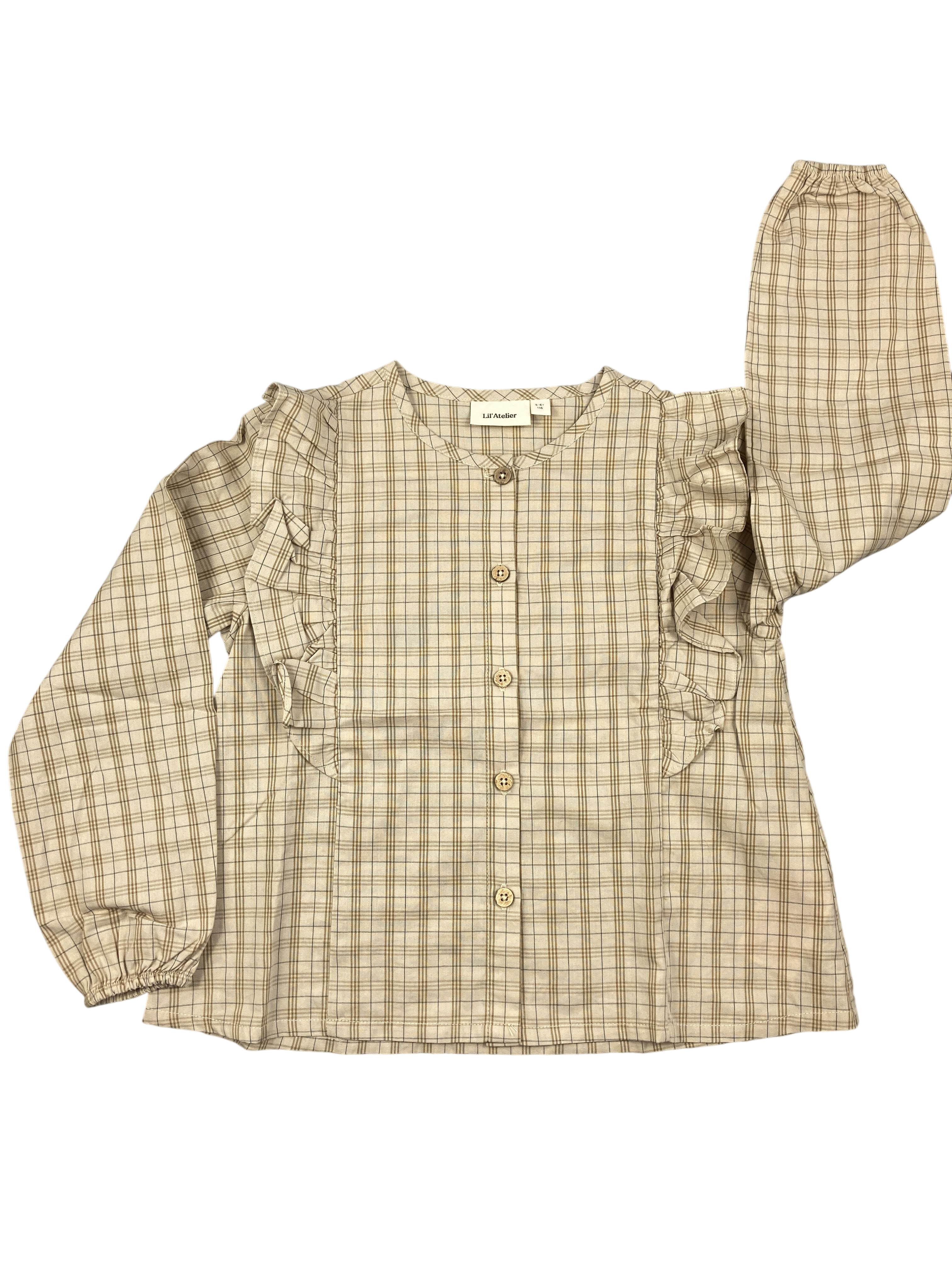 Blusen Hemden & Blusen Kleidung Bluse Lil‘atelier  Front Image Second Hand
