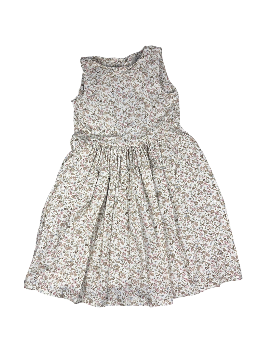 Kleider Kleider & Röcke Kleidung Blumenkleid Wheat Rear Image Second Hand