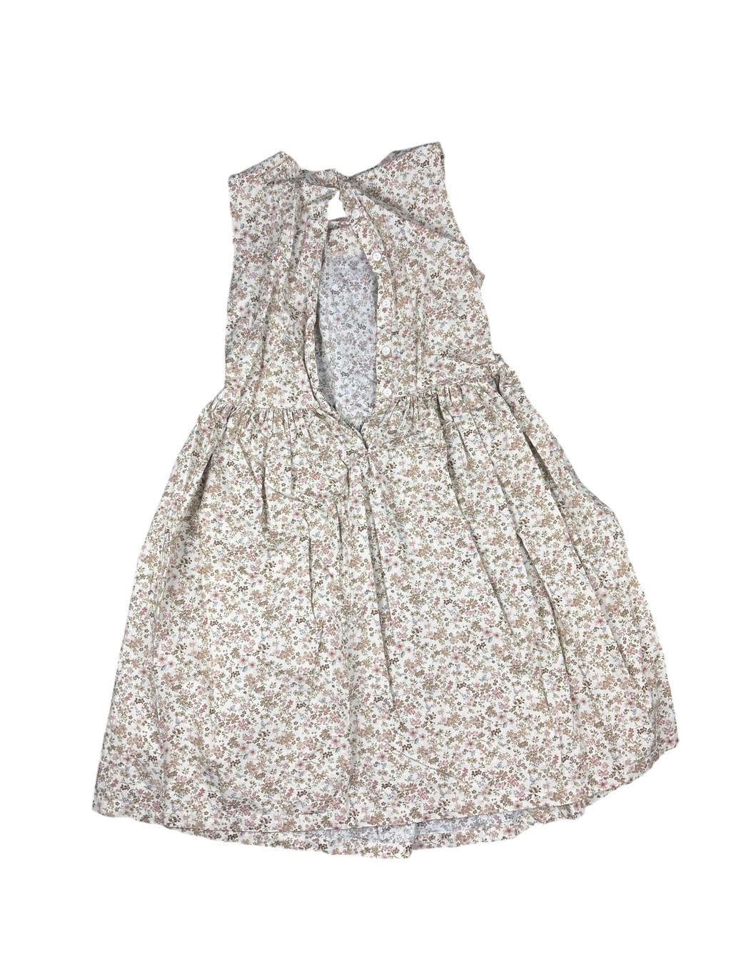 Kleider Kleider & Röcke Kleidung Blumenkleid Wheat Front Image Second Hand