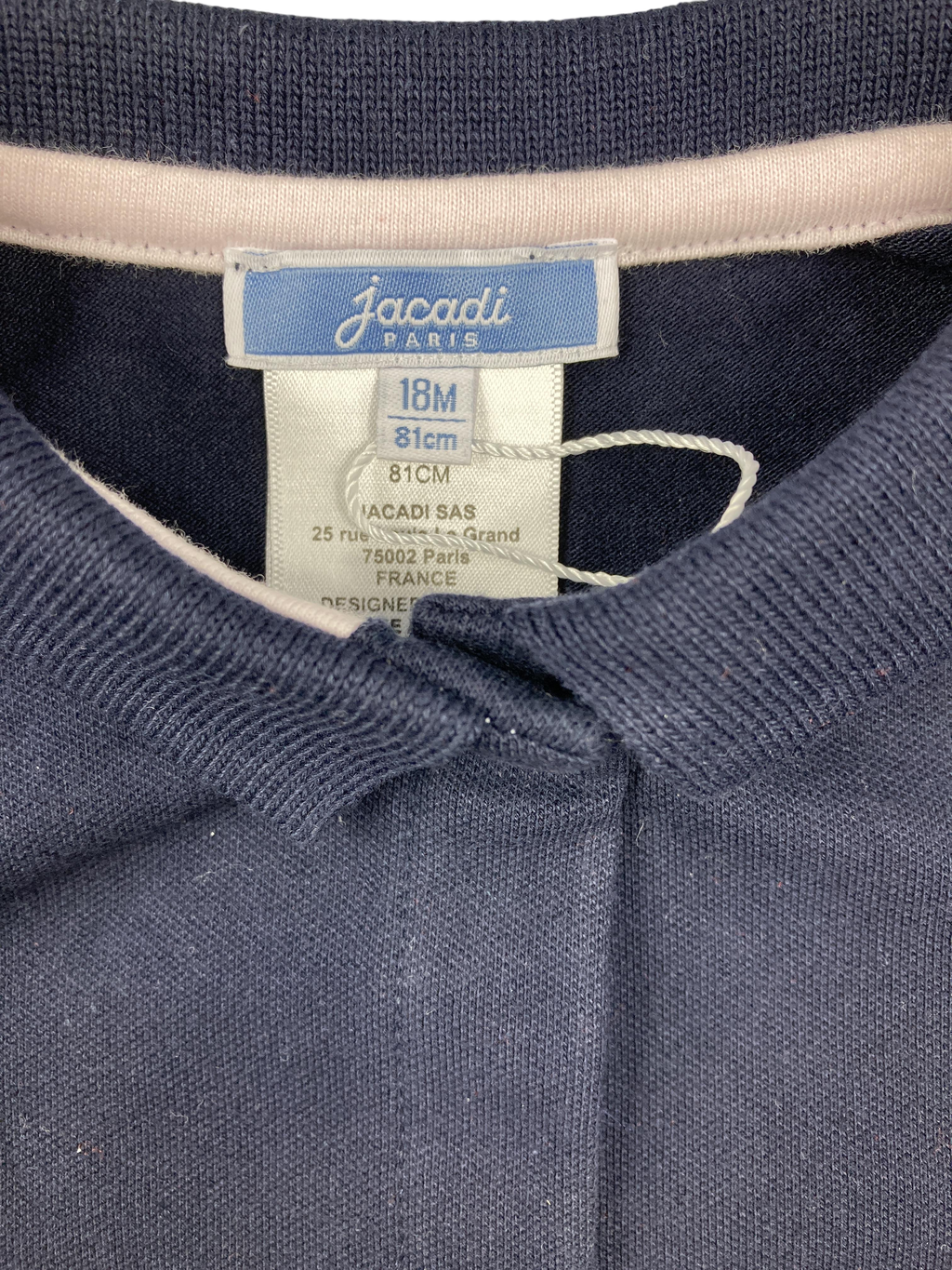 T-Shirts T-Shirts & Tops Kleidung T-Shirt Jacadi Label Image Second Hand