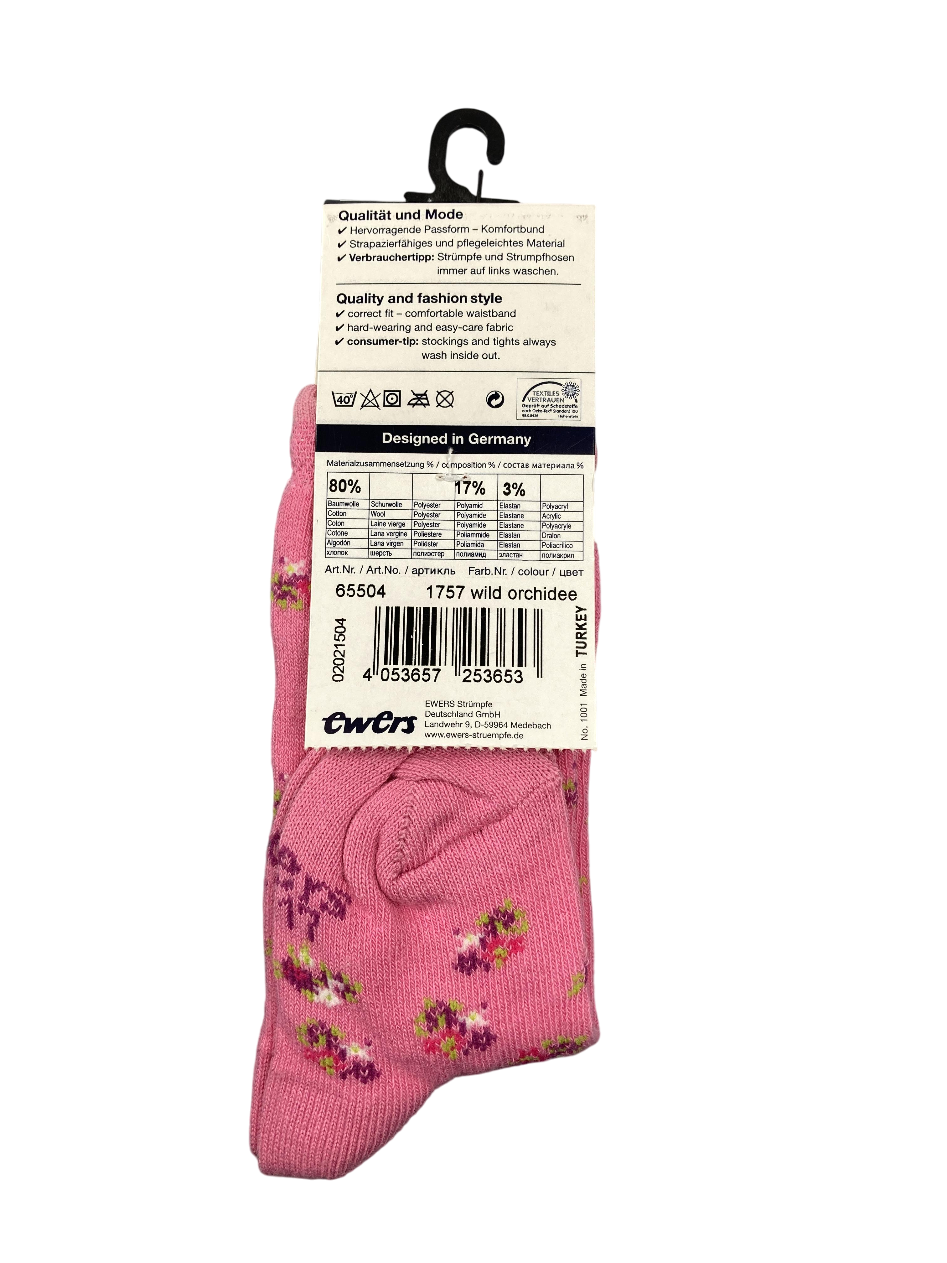 Socken Socken & Strumpfhosen Kleidung Socken Ewers Rear Image Second Hand