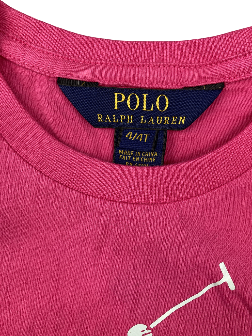 T-Shirts T-Shirts & Tops Kleidung T-Shirt Ralph Lauren Label Image Second Hand