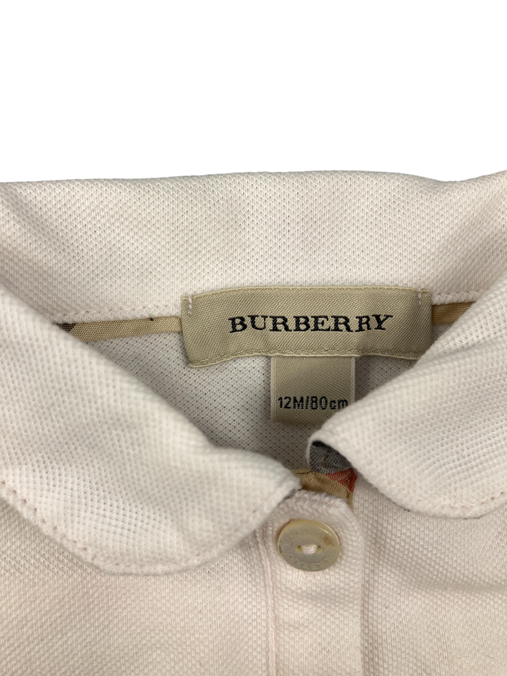 T-Shirts T-Shirts & Tops Kleidung T-Shirt Burberry Label Image Second Hand