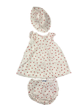 Kleidung Kleid + Short + Mütze Jacadi Front Image Second Hand