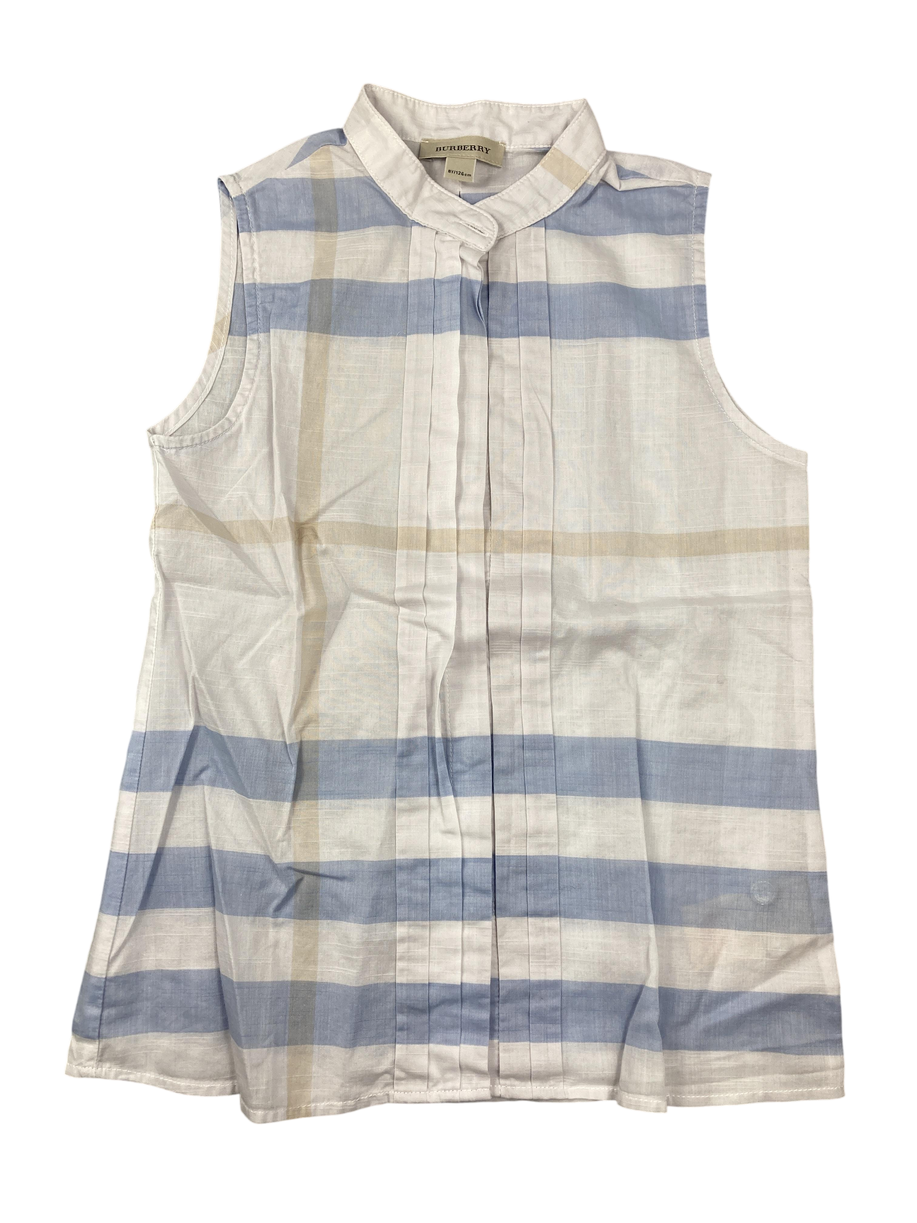 Blusen Hemden & Blusen Kleidung Bluse Burberry Front Image Second Hand