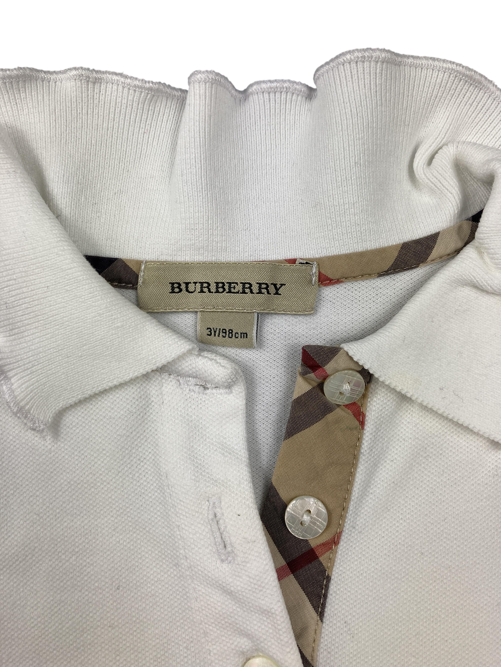 T-Shirts T-Shirts & Tops Kleidung T-Shirt Burberry Label Image Second Hand