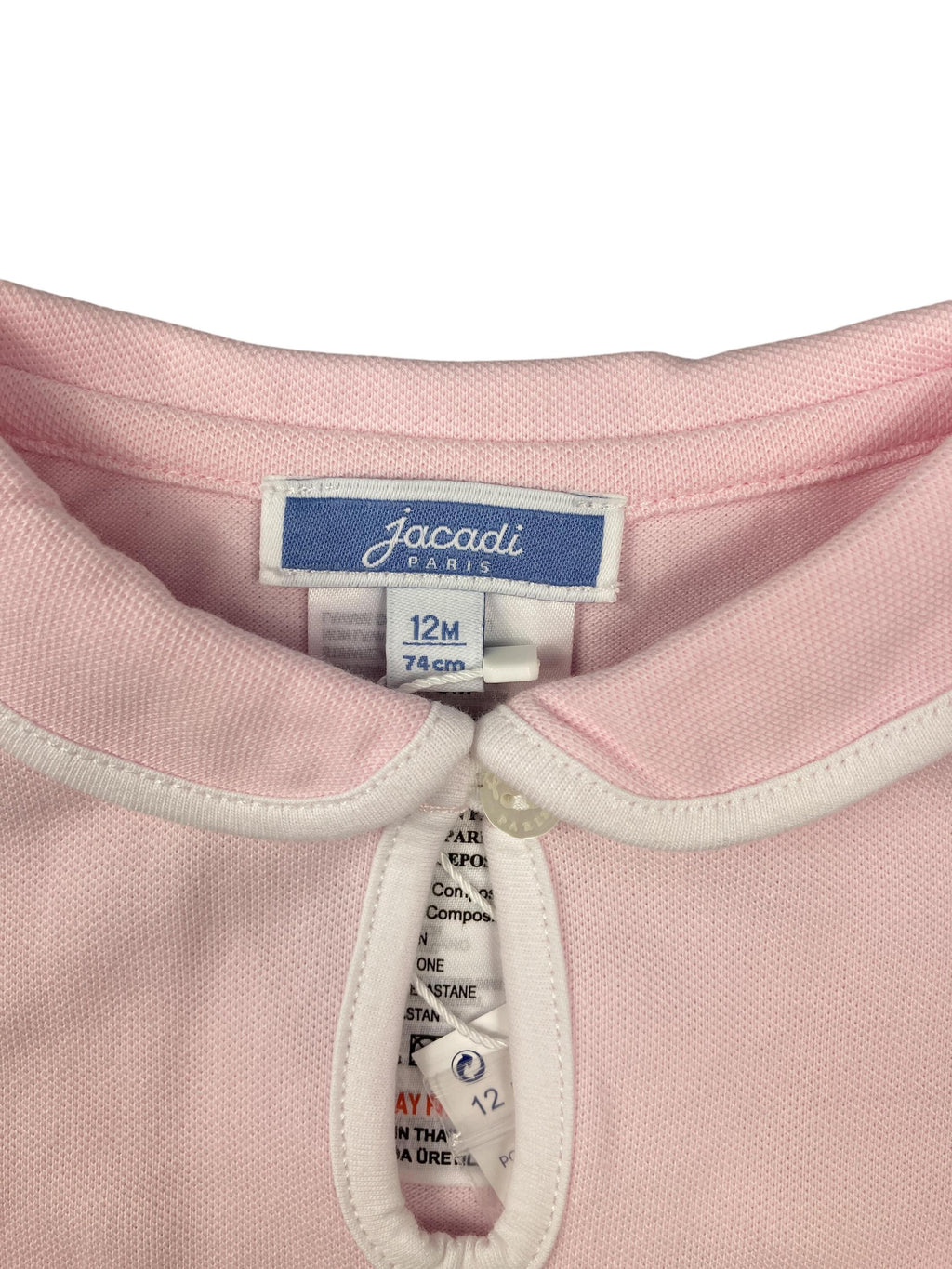 T-Shirts T-Shirts & Tops Kleidung T-Shirt Jacadi Label Image Second Hand