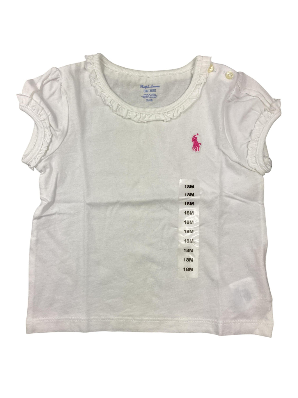 T-Shirts T-Shirts & Tops Kleidung T-Shirt Ralph Lauren Front Image Second Hand