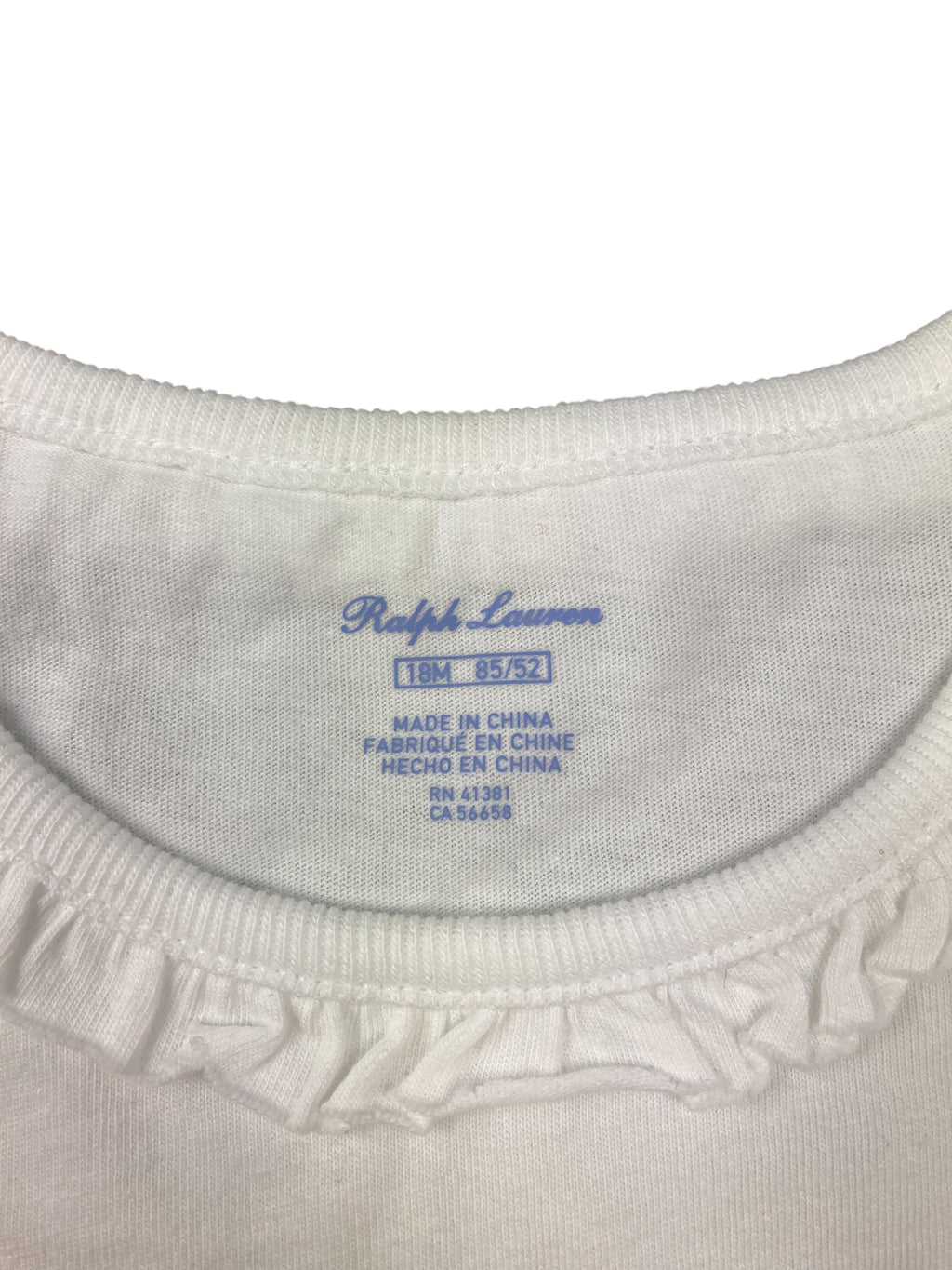 T-Shirts T-Shirts & Tops Kleidung T-Shirt Ralph Lauren Label Image Second Hand