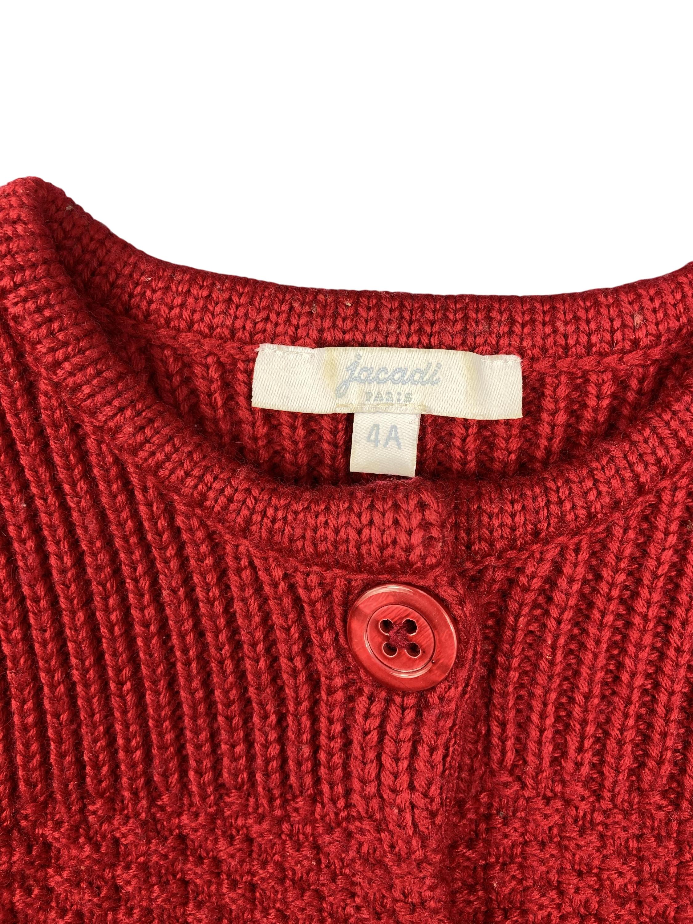 Strickjacken Strickpullover & Strickjacken Kleidung Strickjacke + Mütze Jacadi Label Image Second Hand
