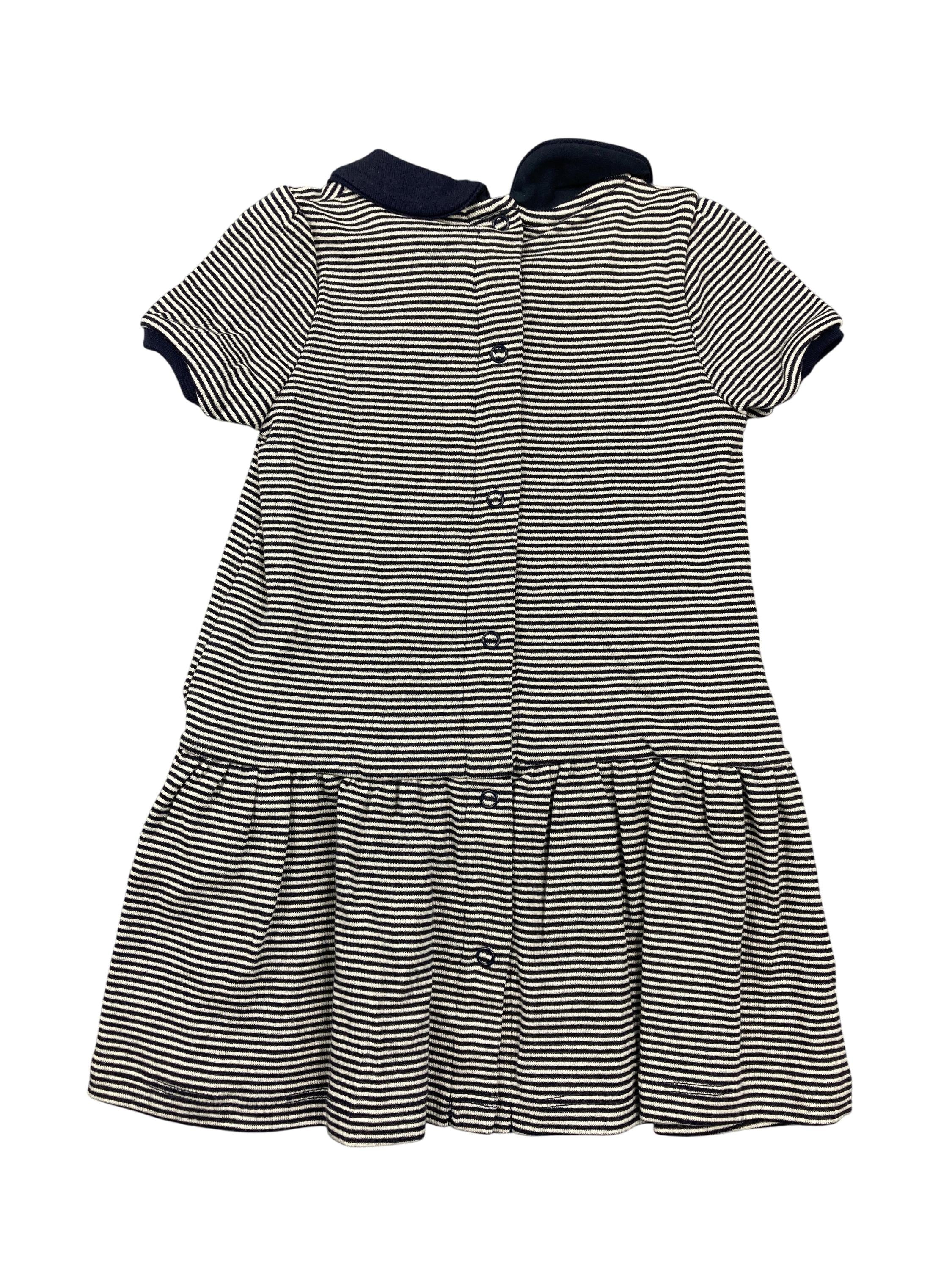 Kleider Kleider & Röcke Kleidung Kleid Petit Bateau Rear Image Second Hand