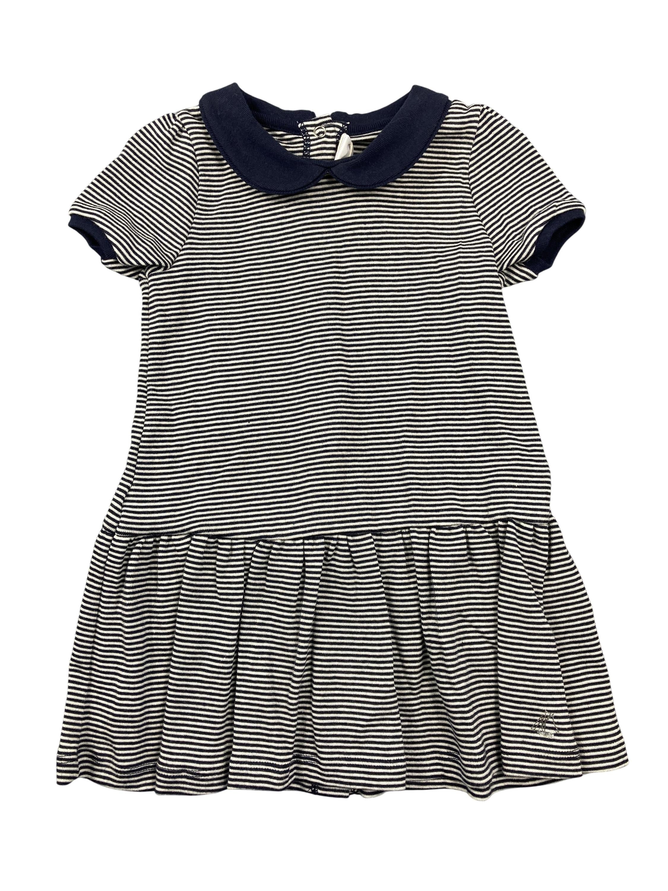 Kleider Kleider & Röcke Kleidung Kleid Petit Bateau Front Image Second Hand
