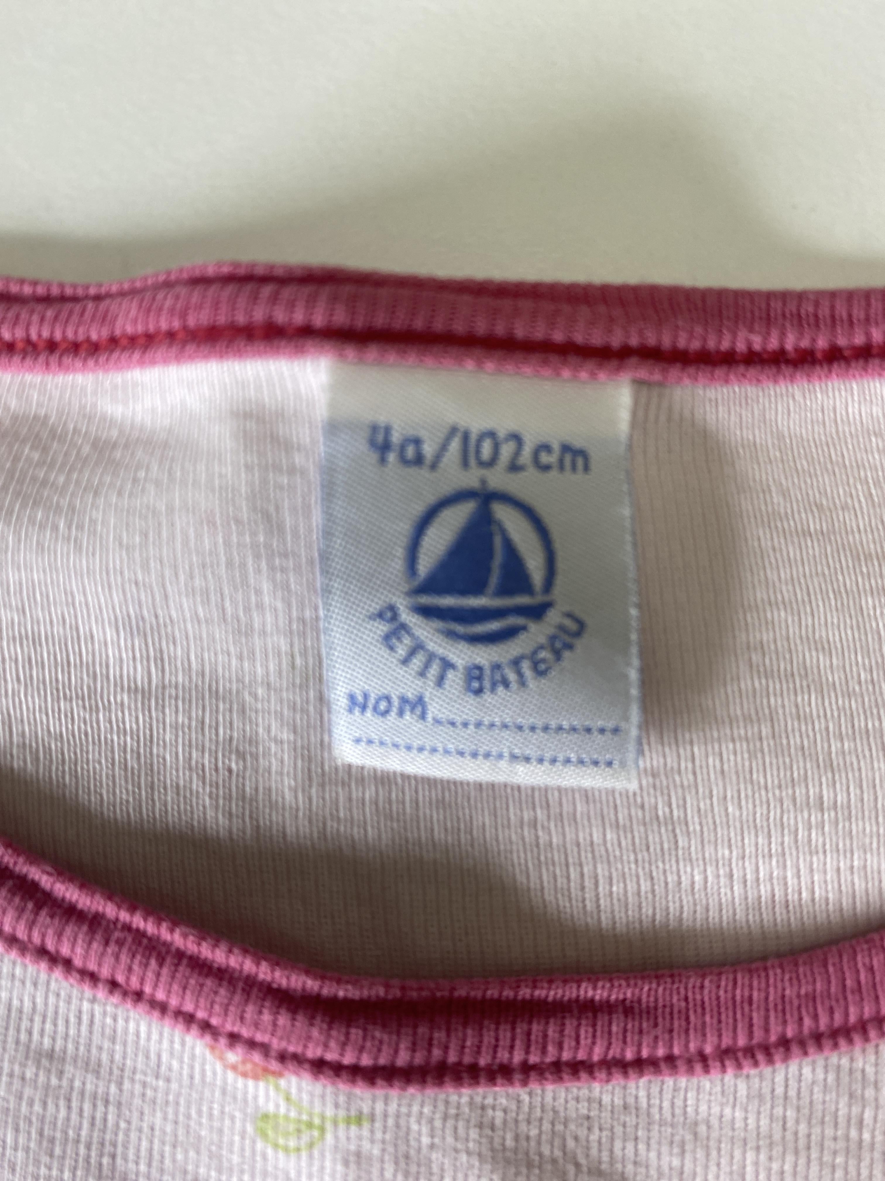 T-Shirts T-Shirts & Tops Kleidung T-Shirt Petit Bateau Rear Image Second Hand