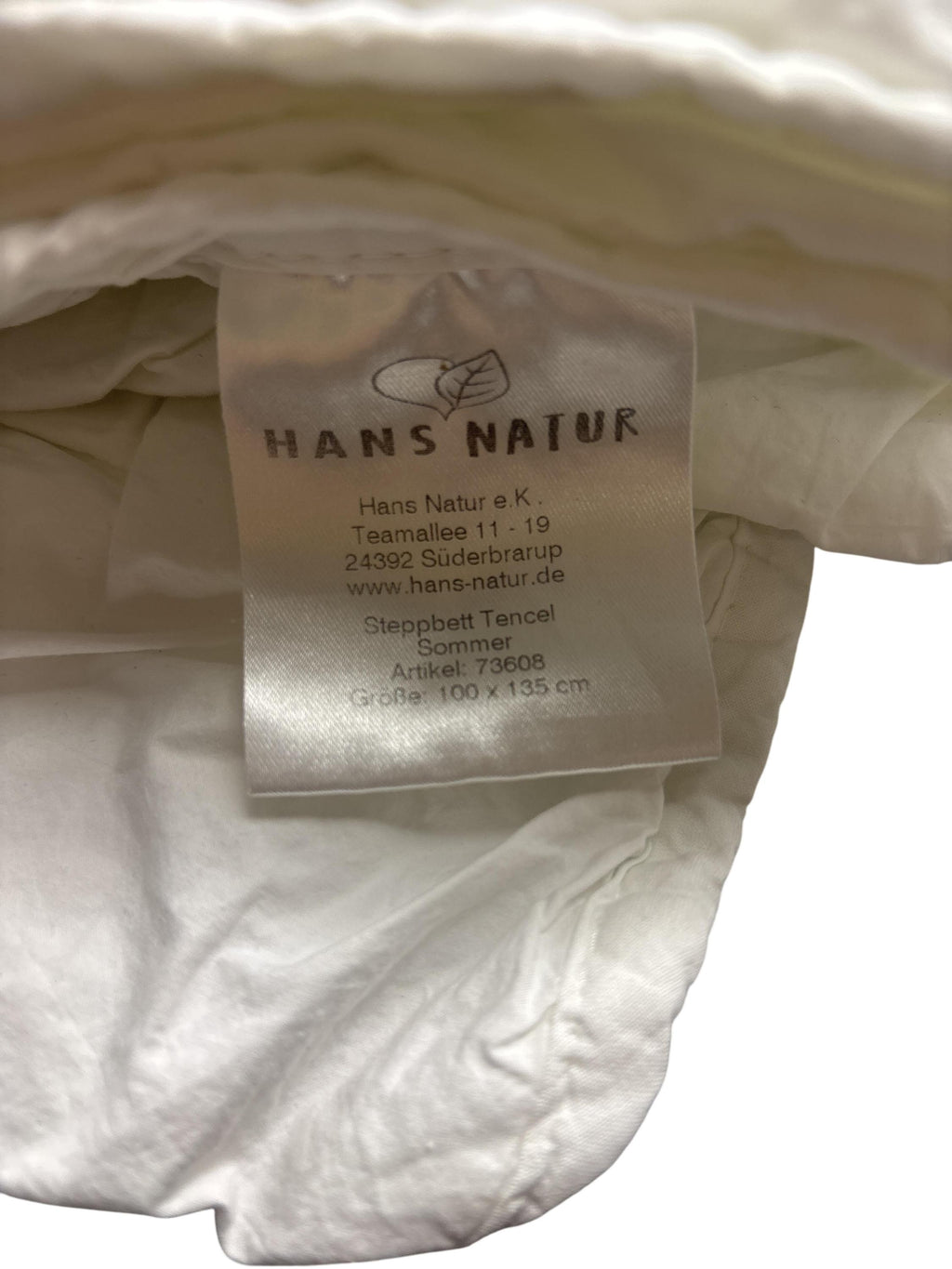 Kissen & Decken Heimtextilien Wohnen & Kinderzimmer Bettdecken Hans Natur Label Image Second Hand