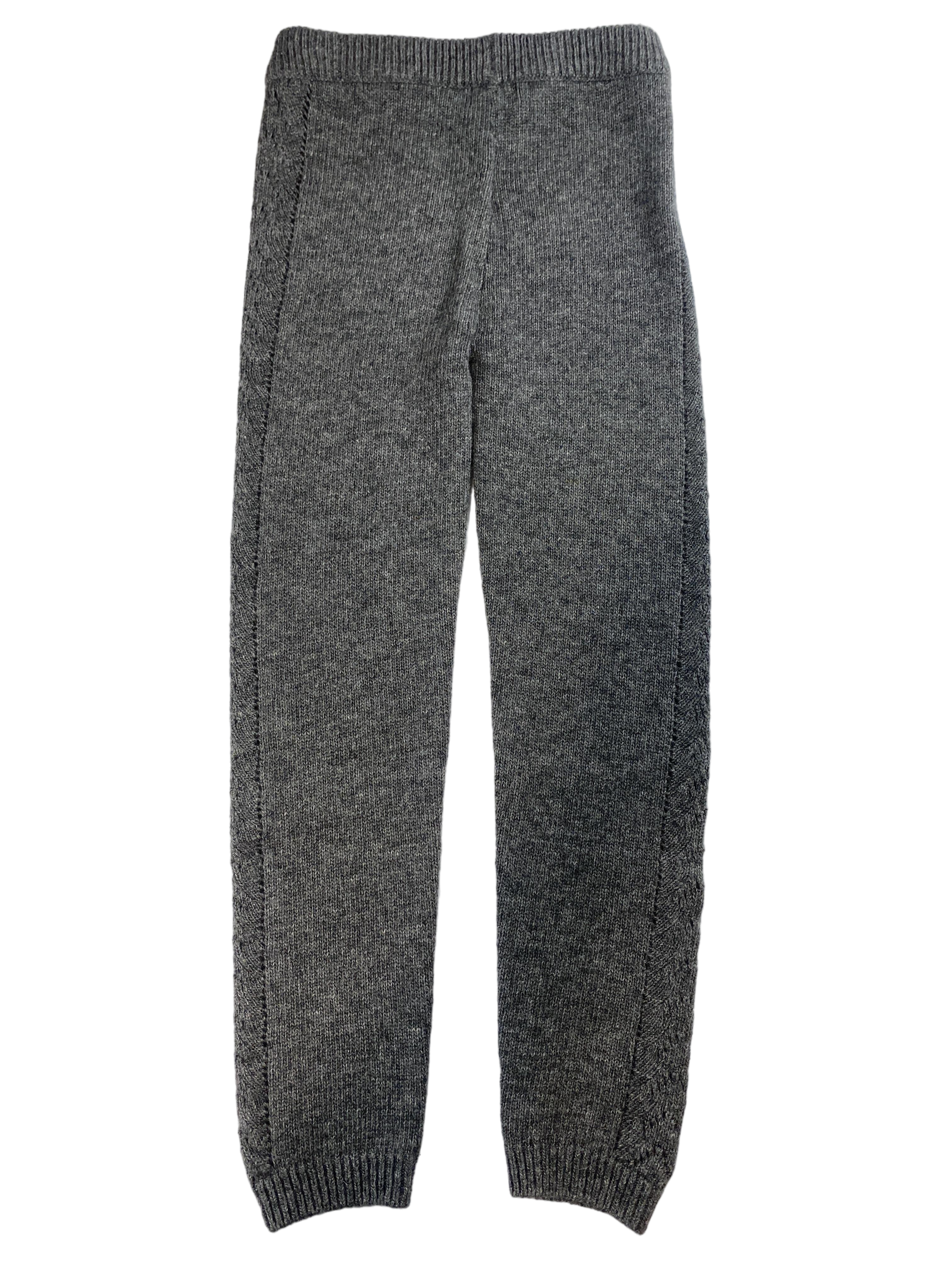 Stoffhosen Hosen & Jeans Kleidung Stoffhose grau Rear Image Last Season