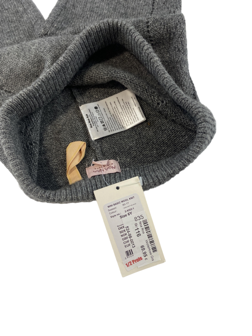 Stoffhosen Hosen & Jeans Kleidung Stoffhose grau Label Image Last Season